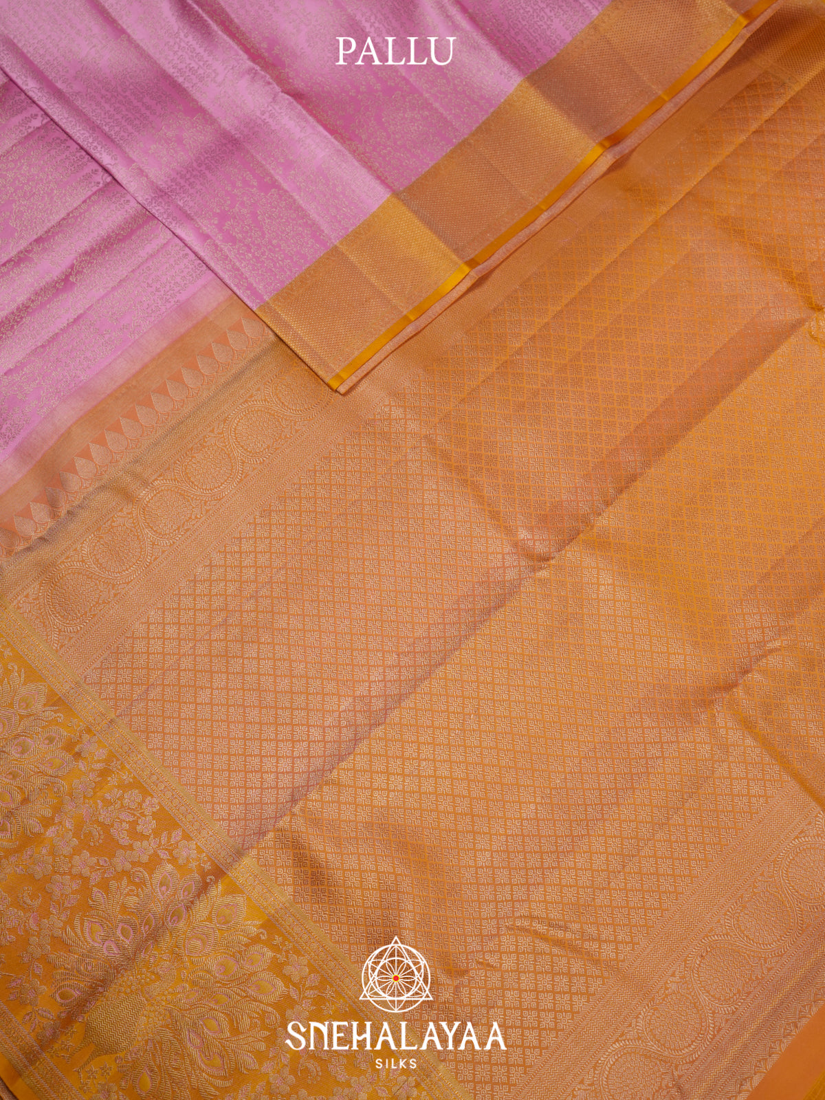 Pink Kanjivaram Silk Saree