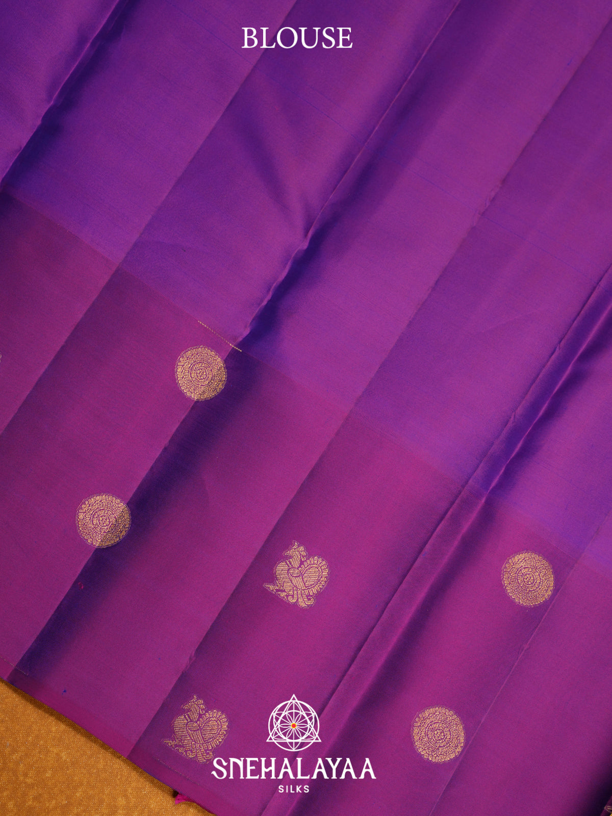 Peacock Blue Kanjivaram Silk Saree