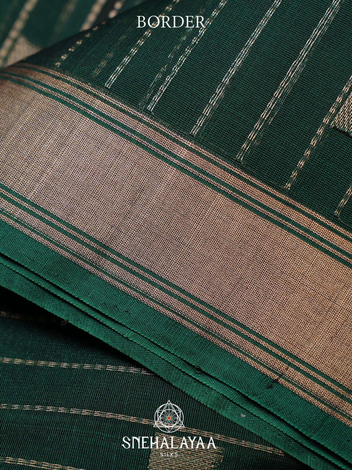 Green Kora Silk Cotton Saree