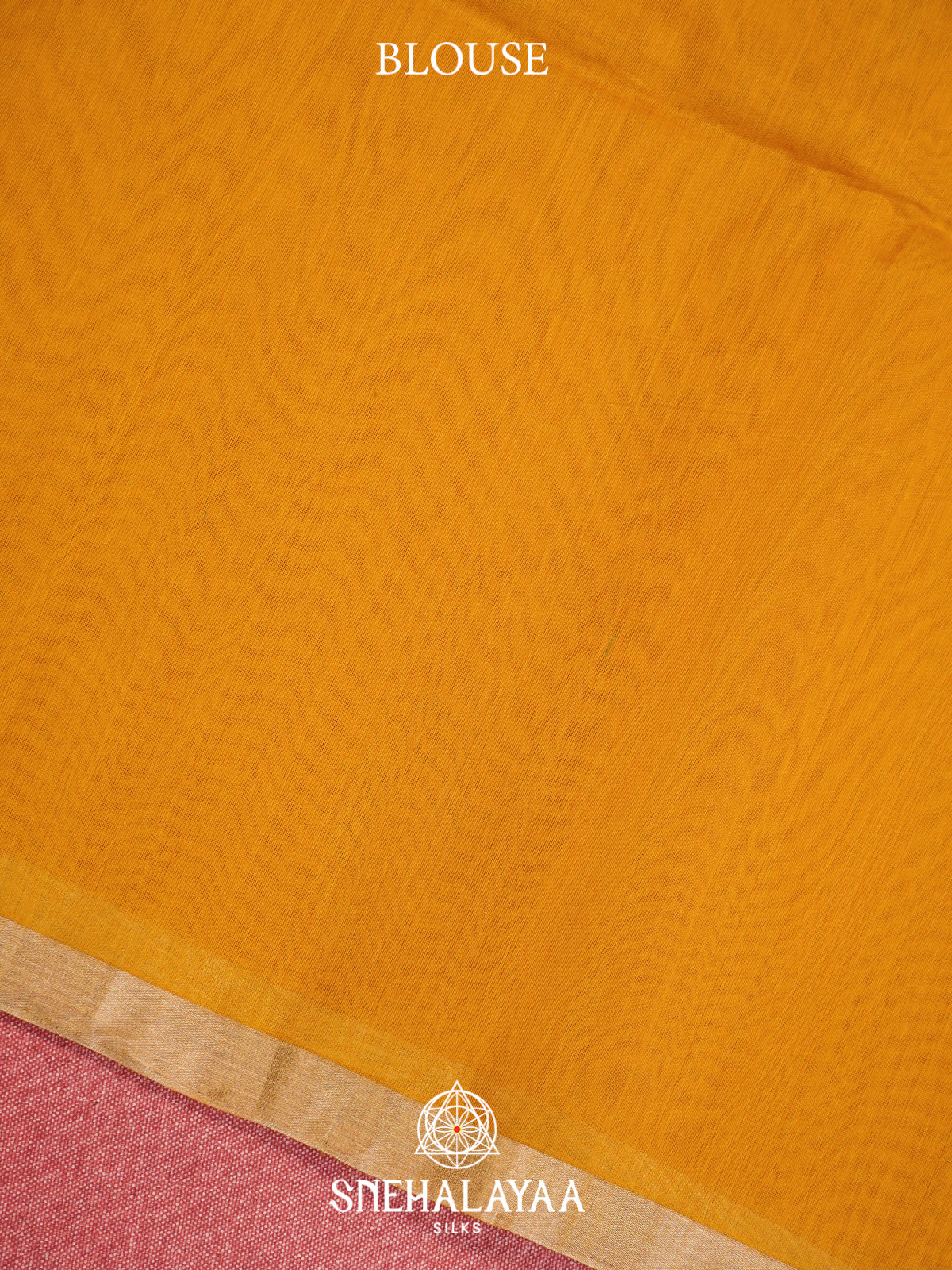 Yellow Kora Silk Cotton Saree