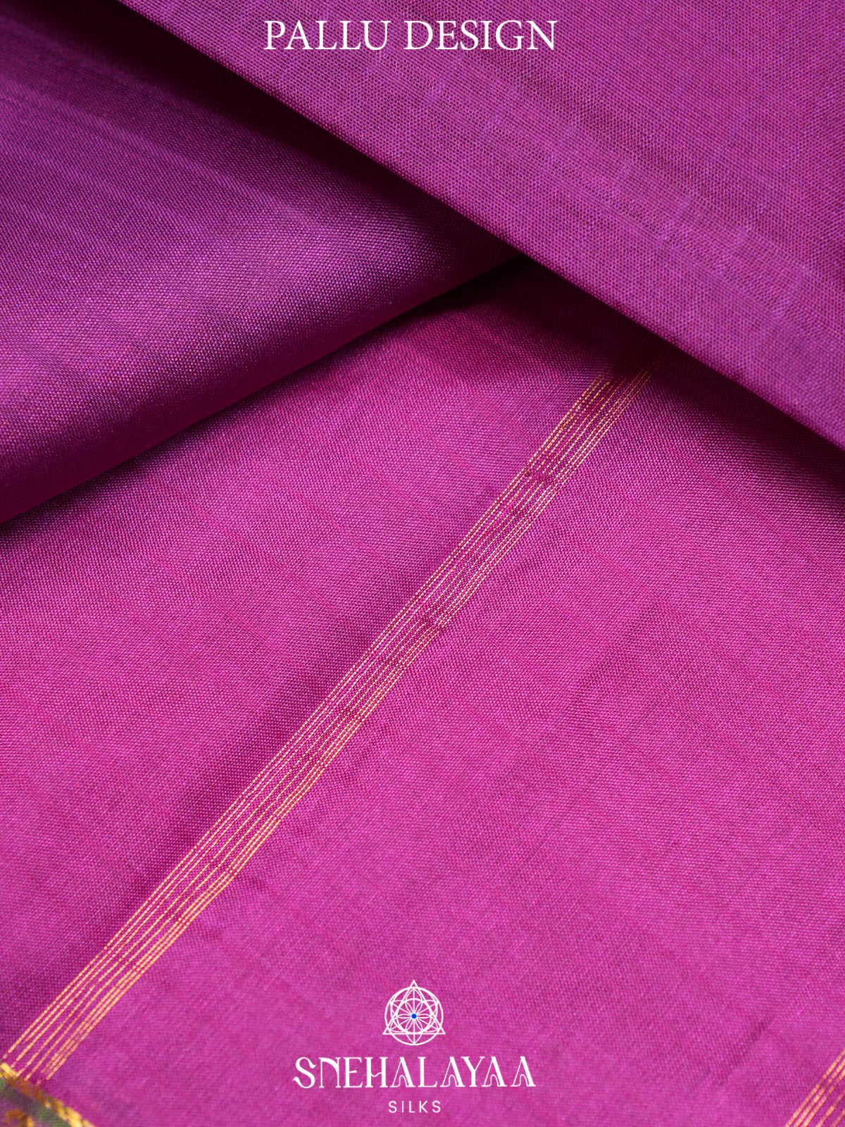 Purple Kanjivaram Silk Saree