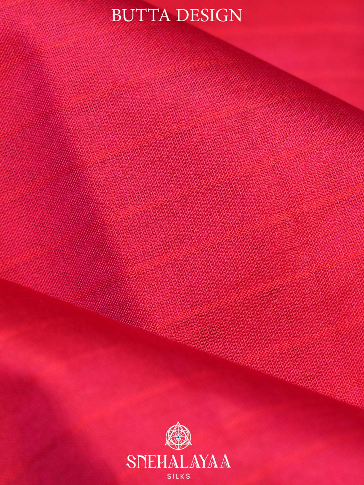 Ruby Red Kanjivaram Silk Saree