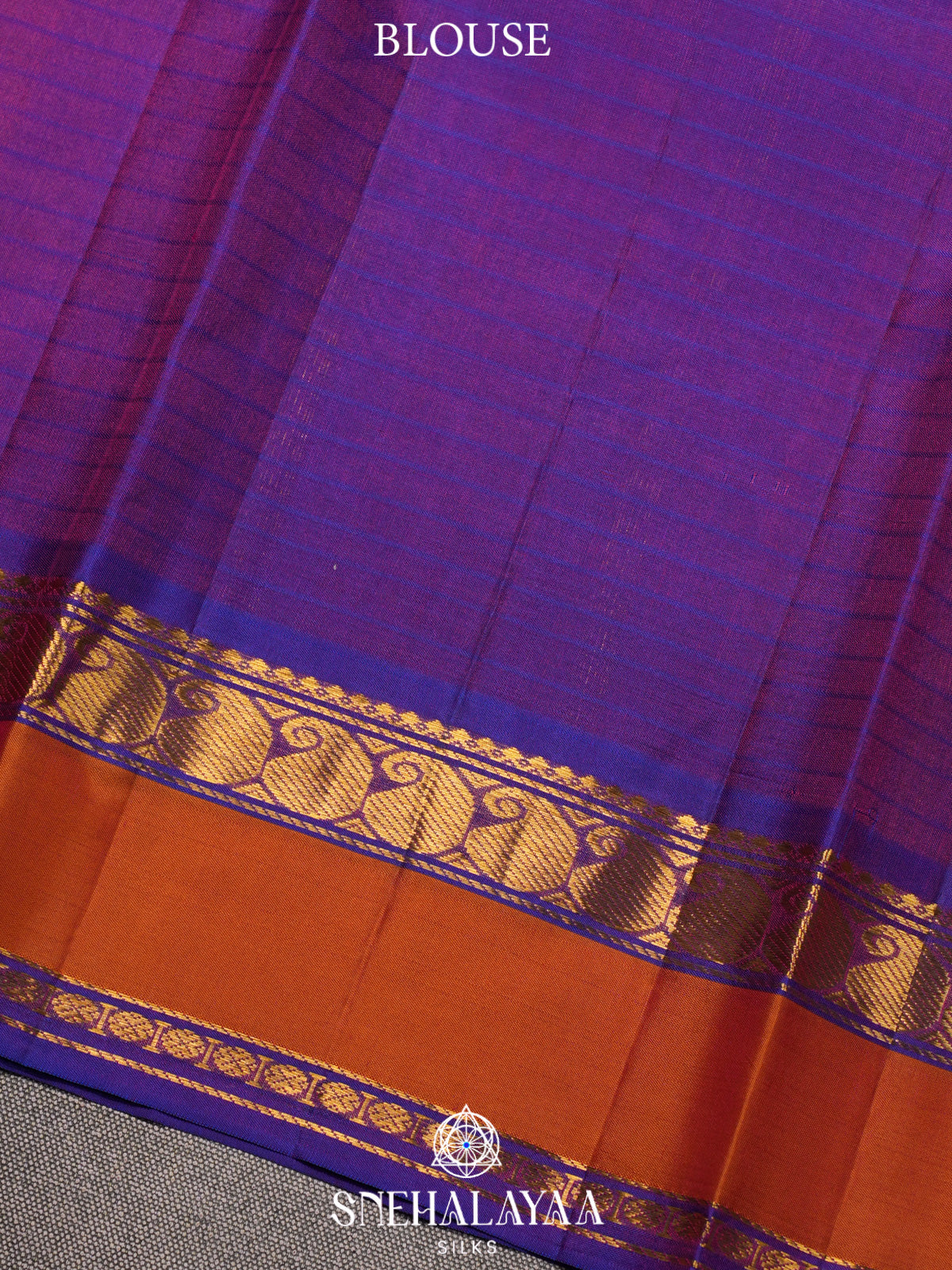 Ruby Red Kanjivaram Silk Saree