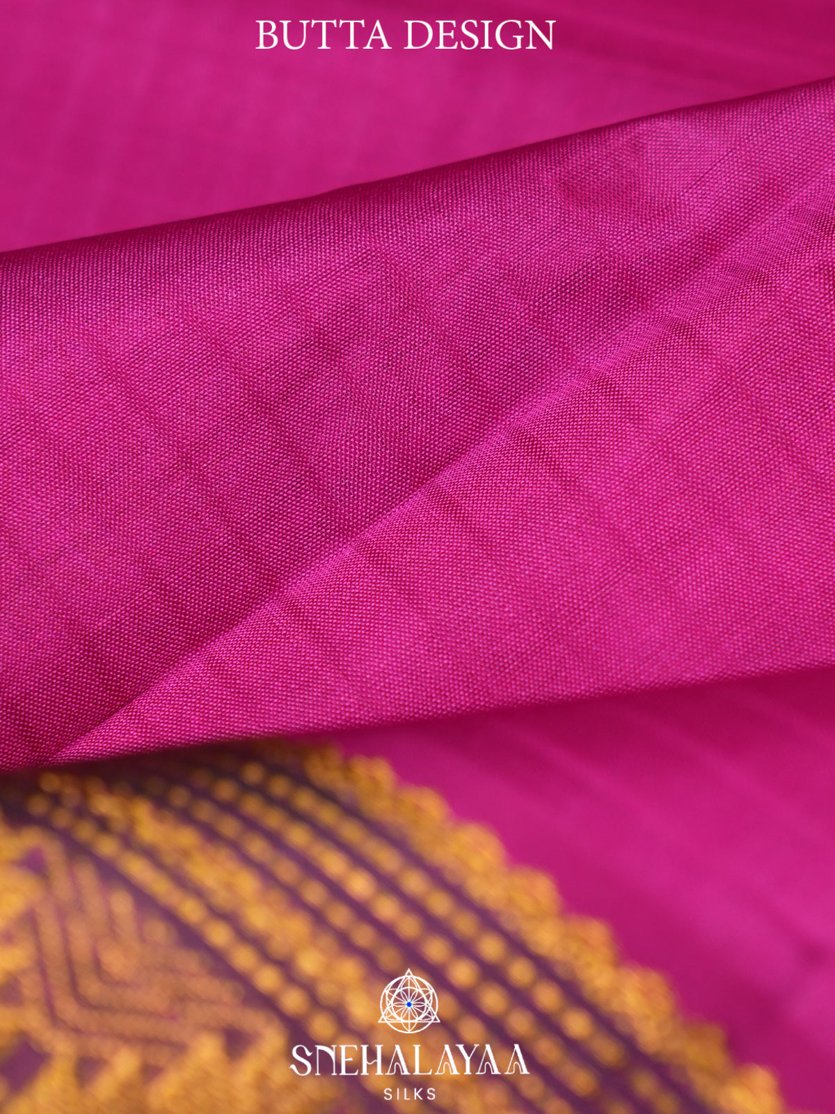 Magenta Pink Kanjivaram Silk Saree