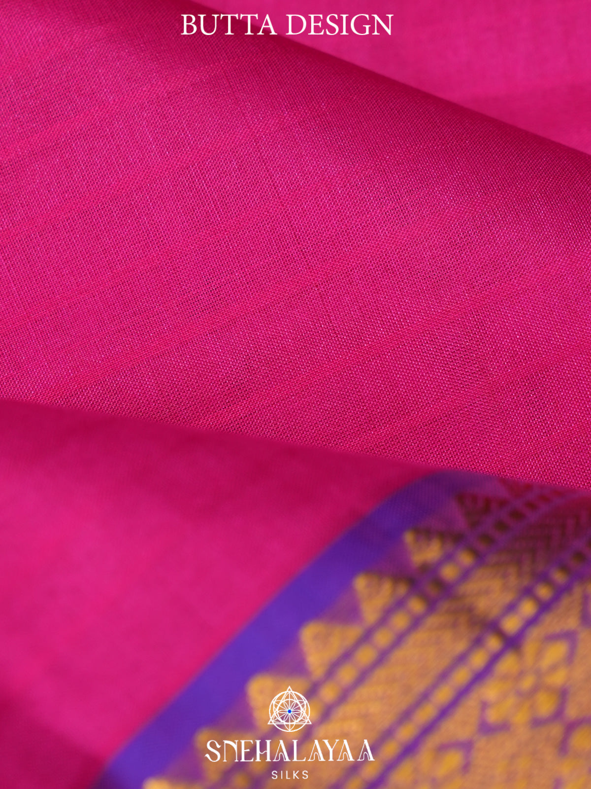 Magenta Pink Kanjivaram Silk Saree
