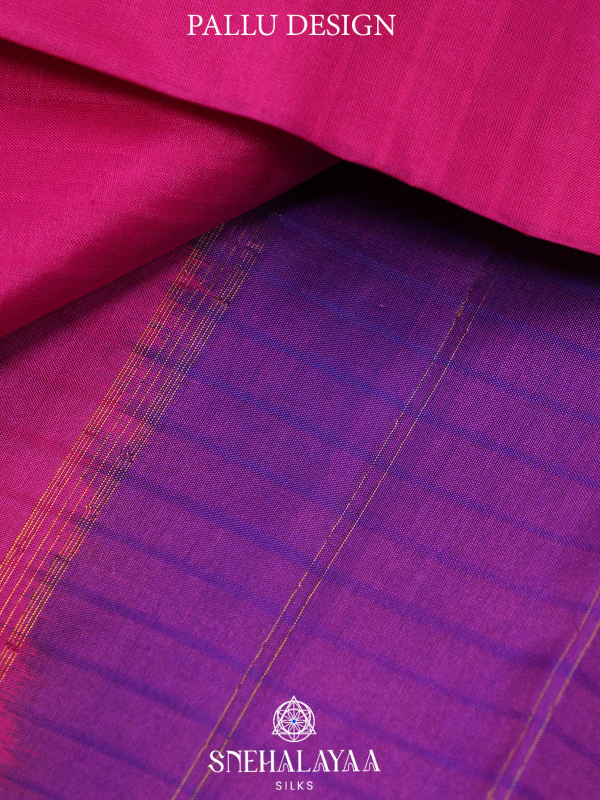 Magenta Pink Kanjivaram Silk Saree