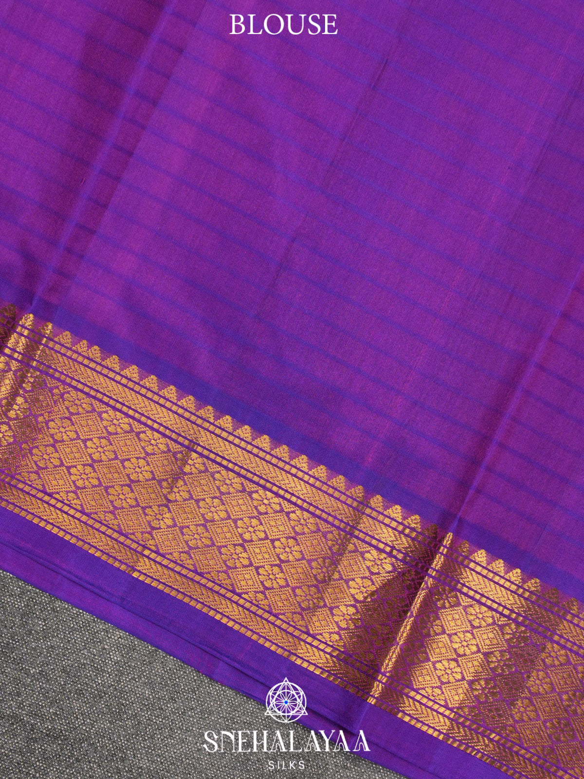 Magenta Pink Kanjivaram Silk Saree