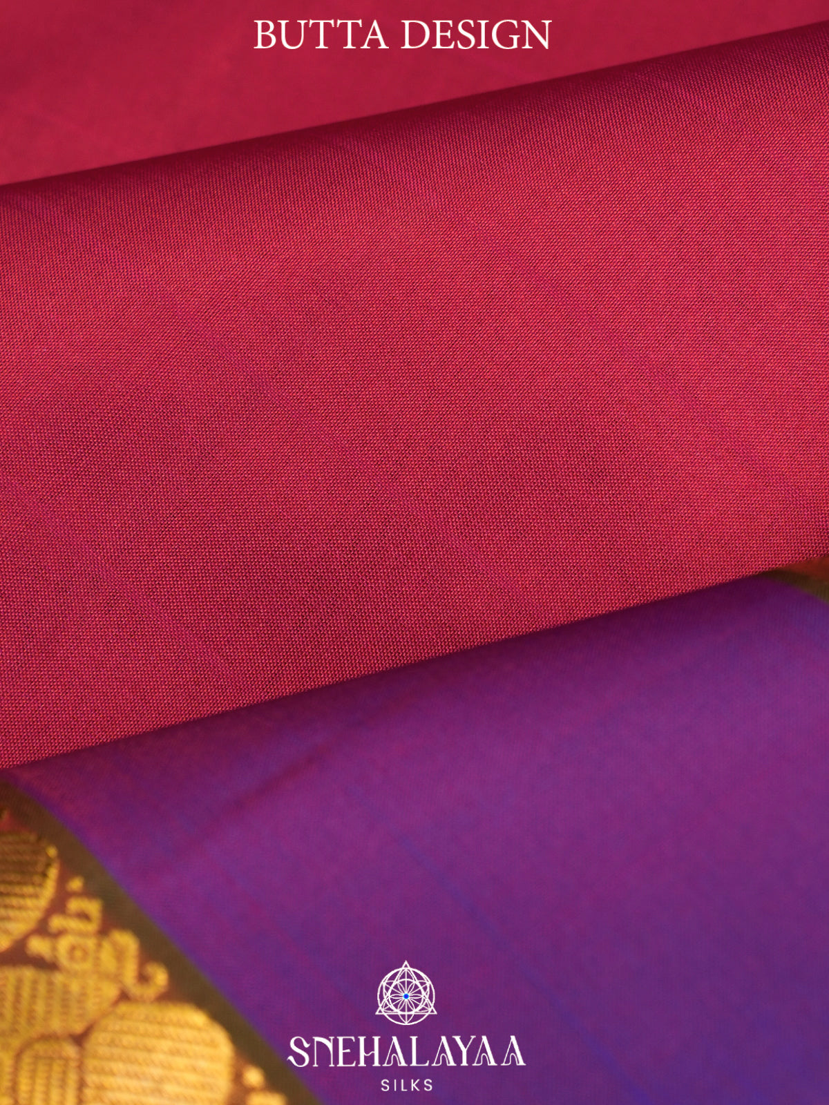 Ruby Red Kanjivaram Silk Saree