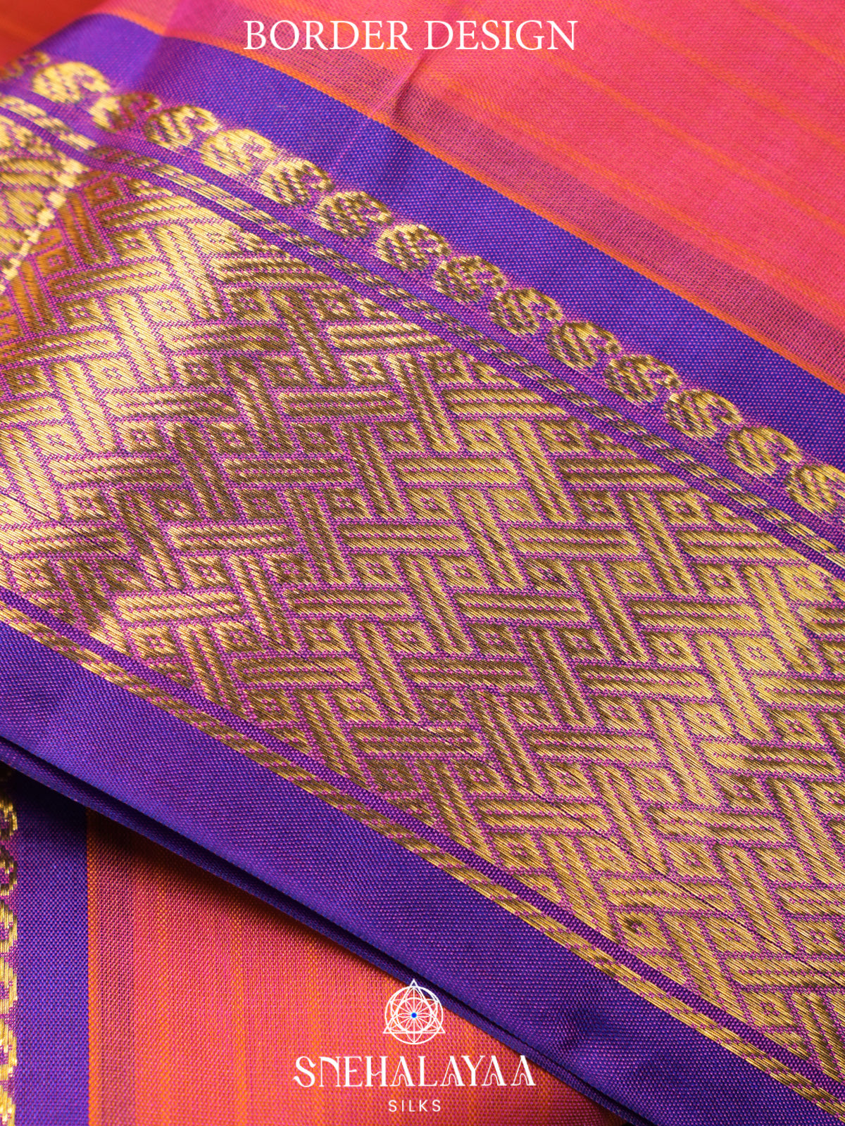 Pink Kanjivaram Silk Saree