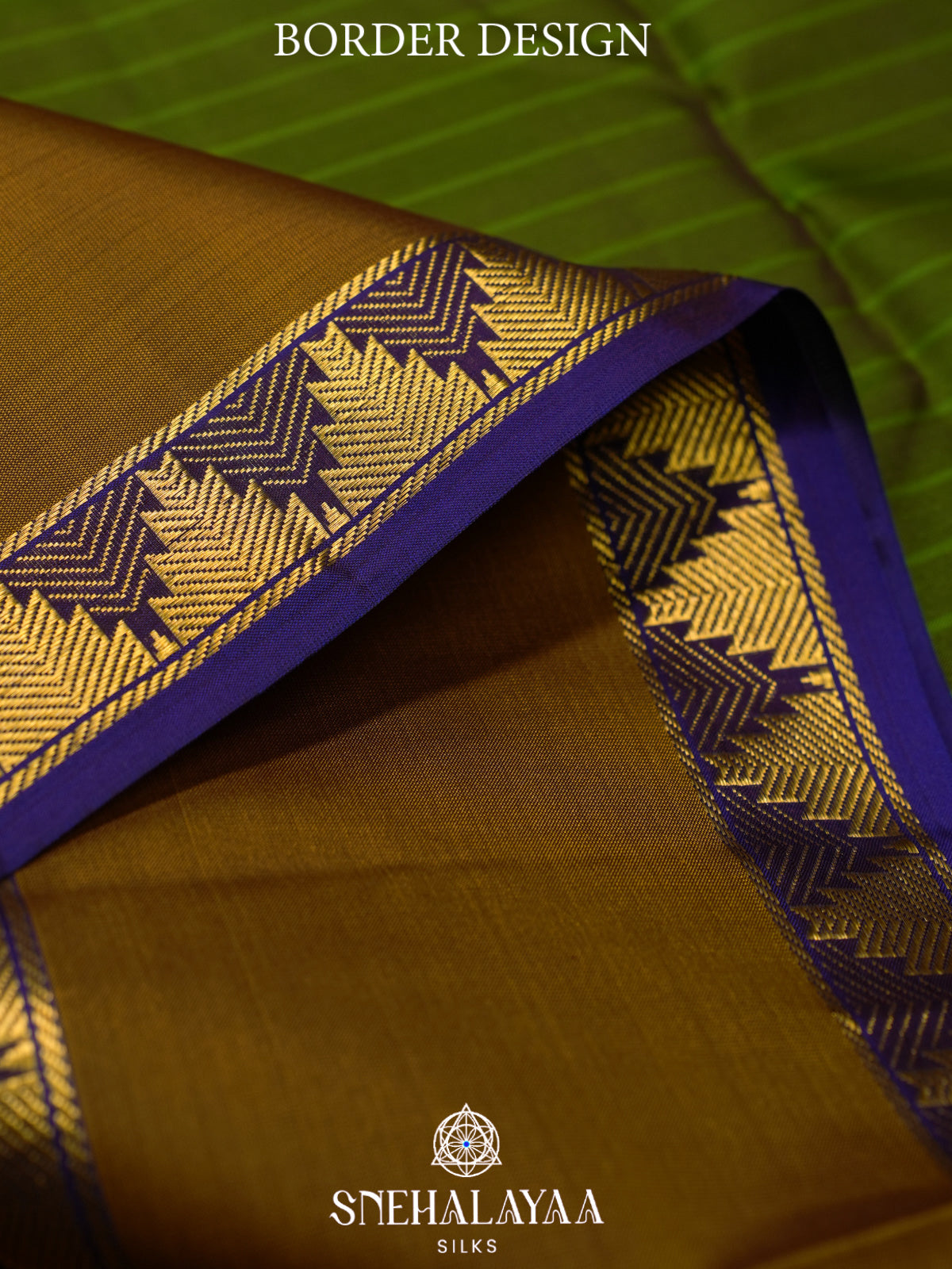 Emerald Green Kanjivaram Silk Saree