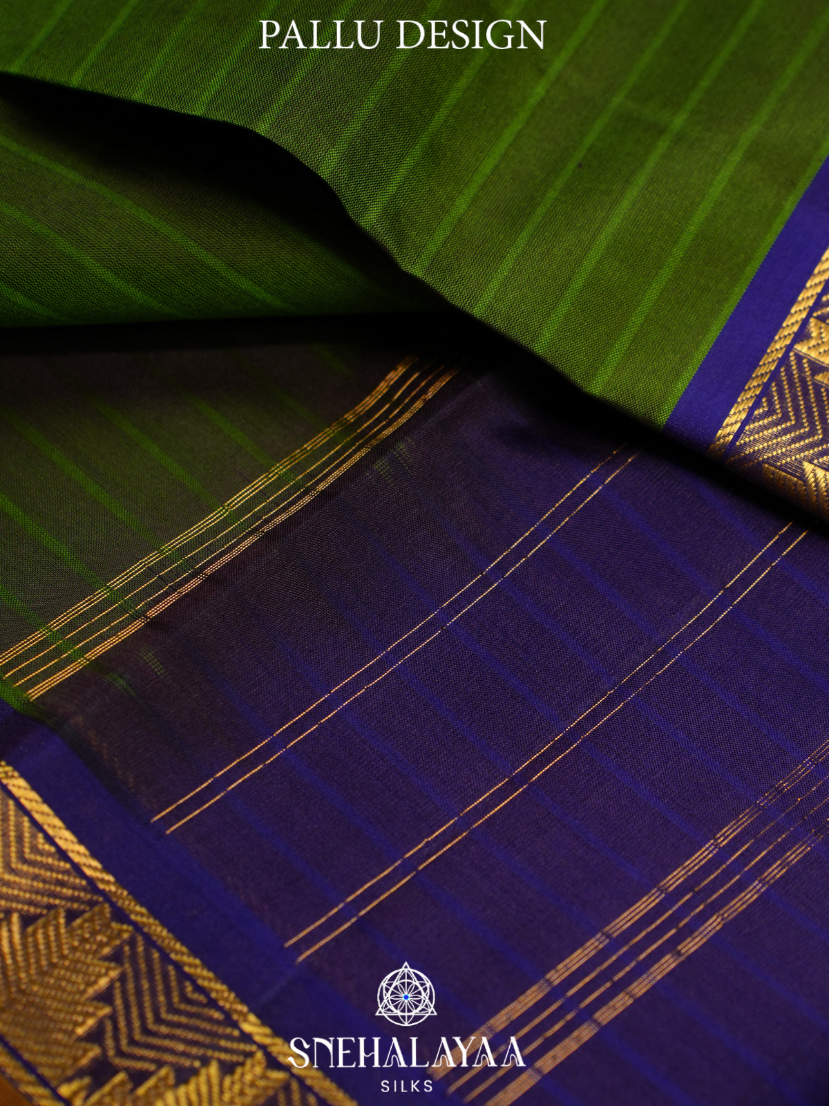 Emerald Green Kanjivaram Silk Saree