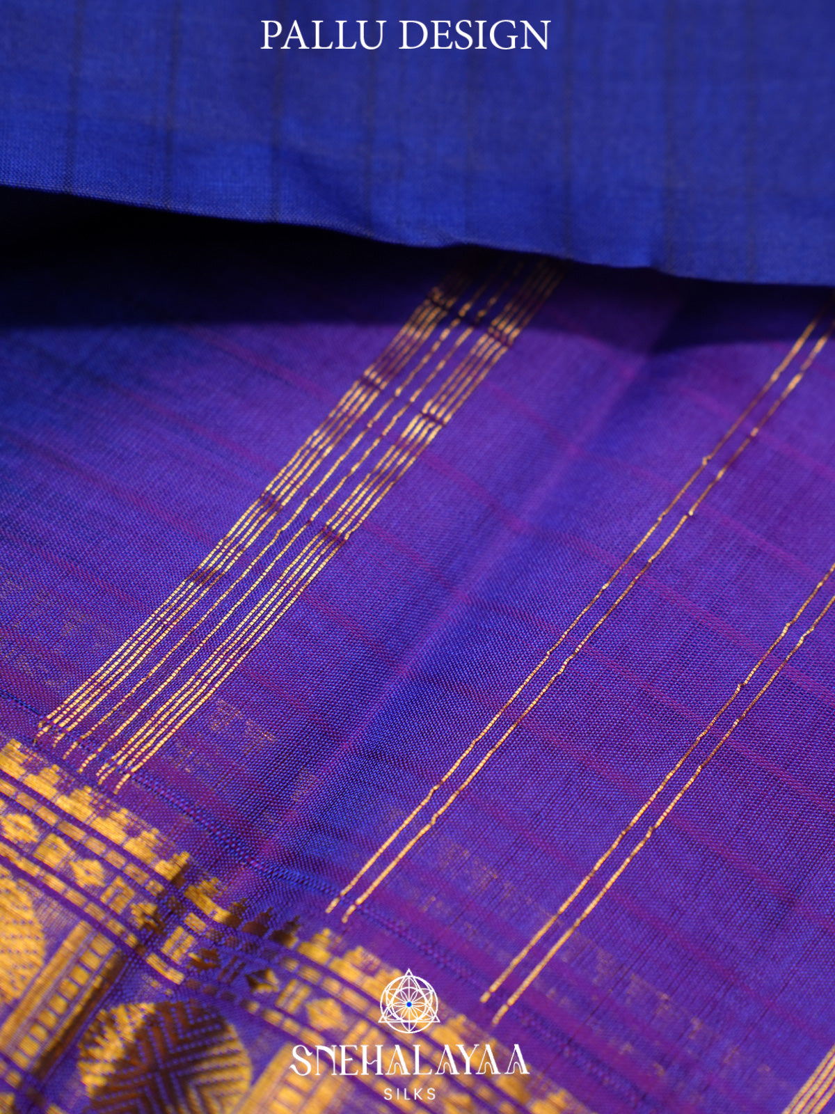 Purple Kanjivaram Silk Saree