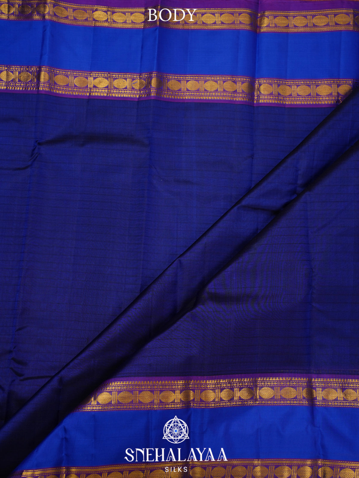 Purple Kanjivaram Silk Saree