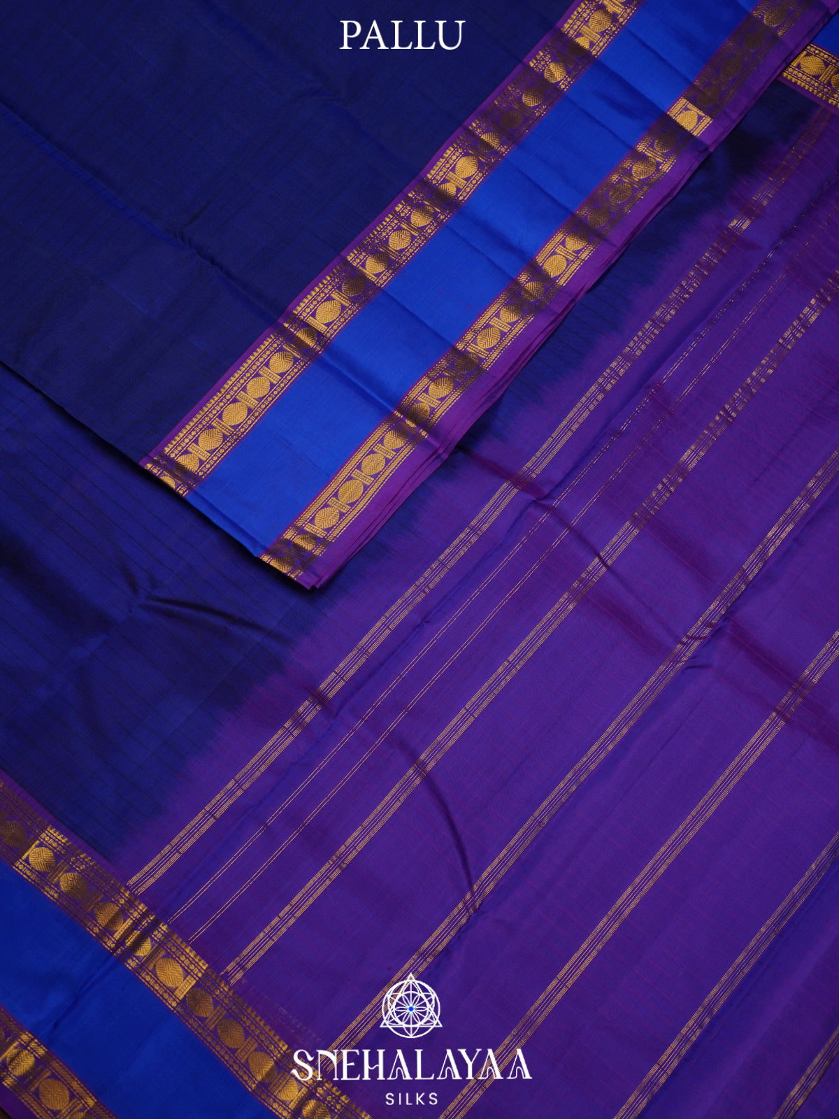 Purple Kanjivaram Silk Saree