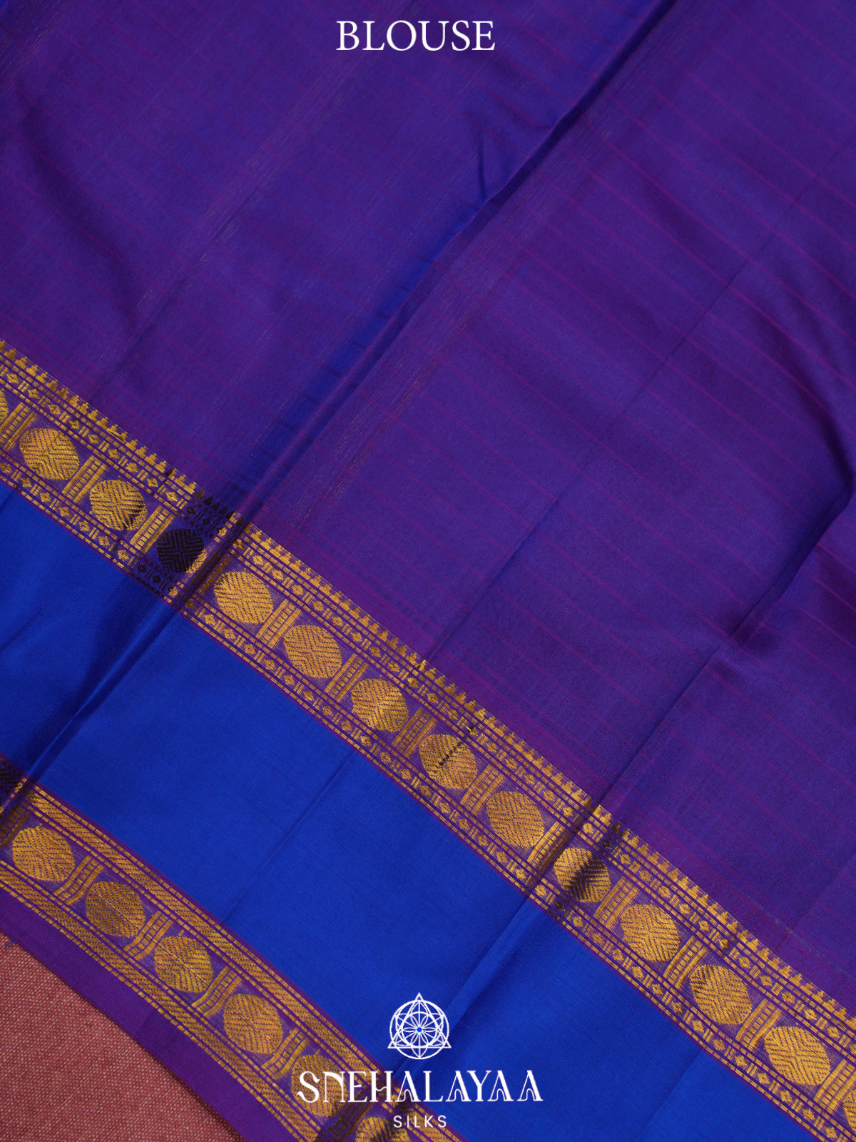 Purple Kanjivaram Silk Saree
