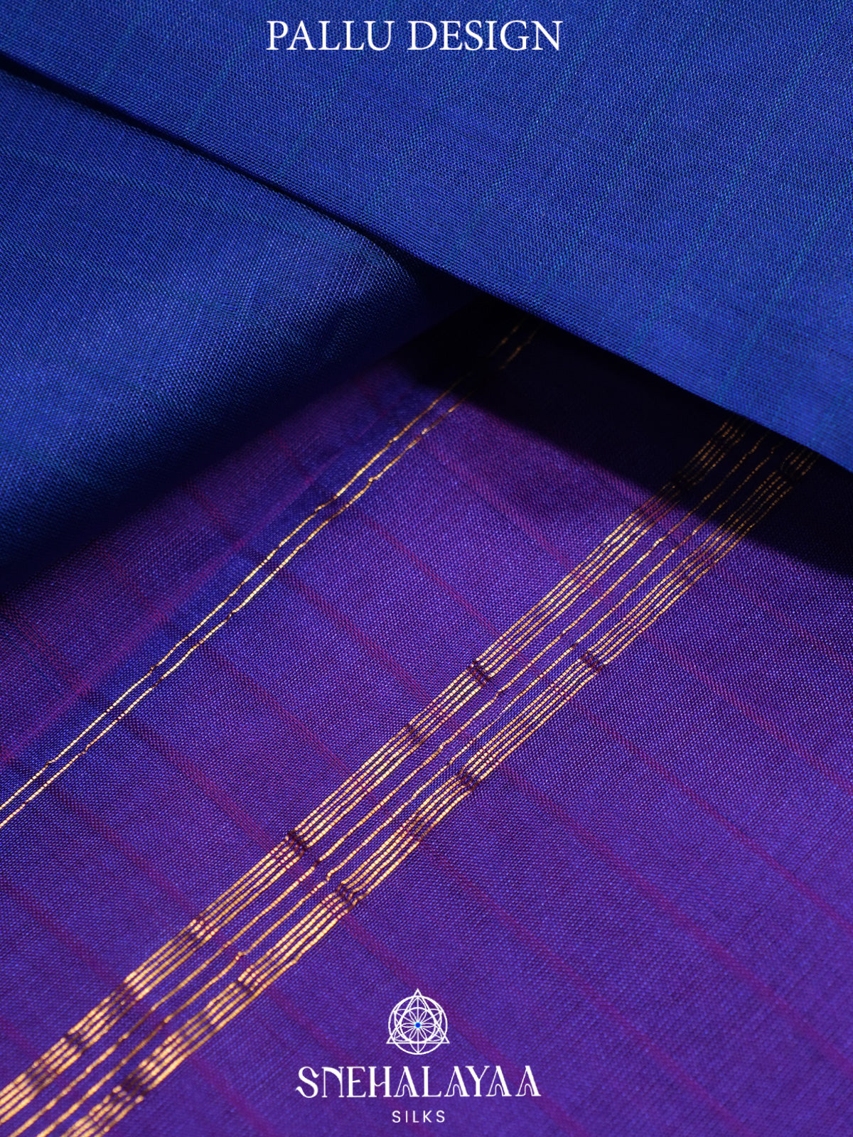 Navy Blue Kanjivaram Silk Saree