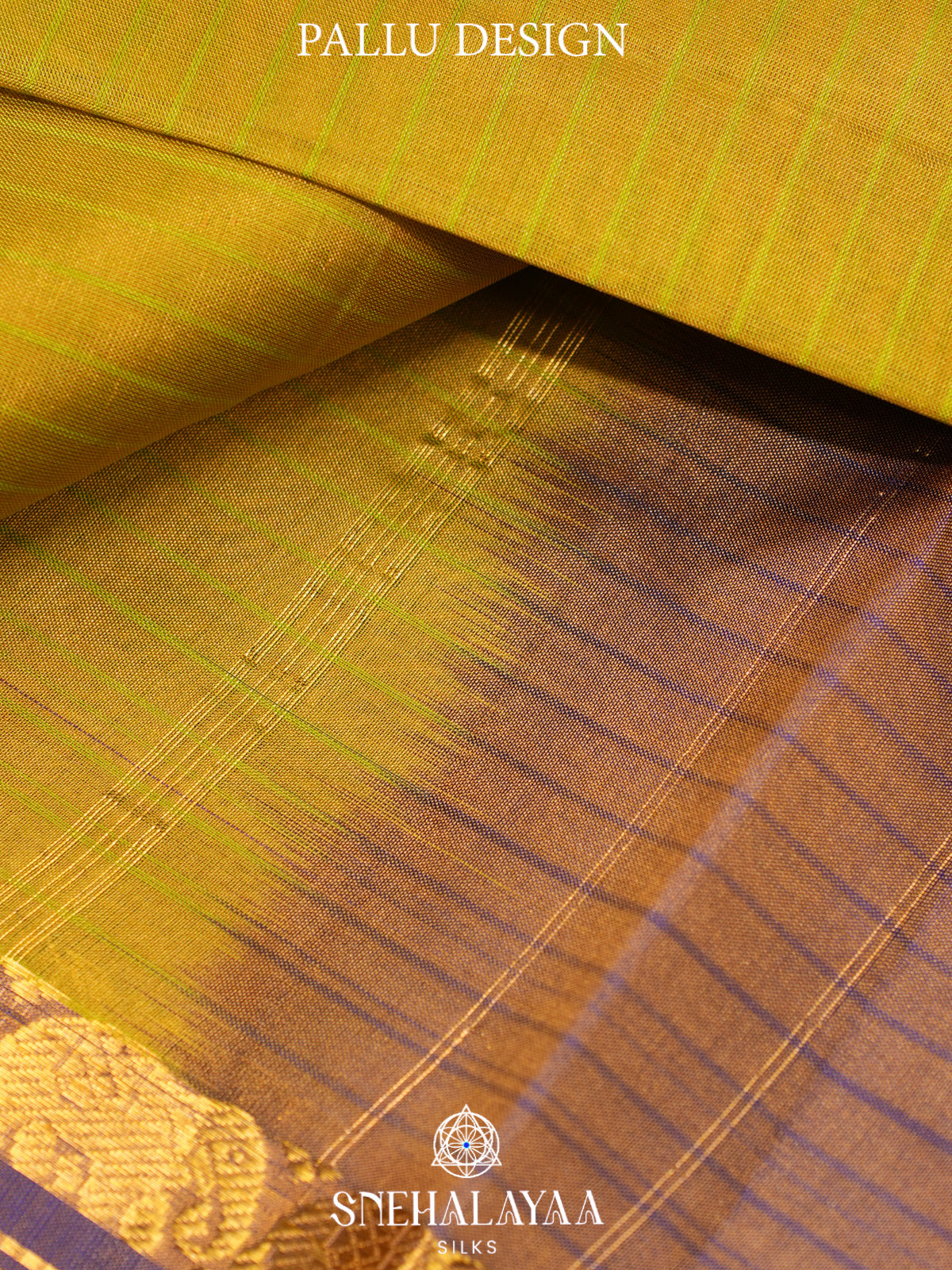 Yellow Kanjivaram Silk Saree