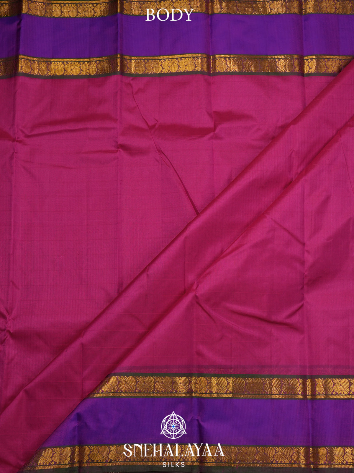 Pink Kanjivaram Silk Saree