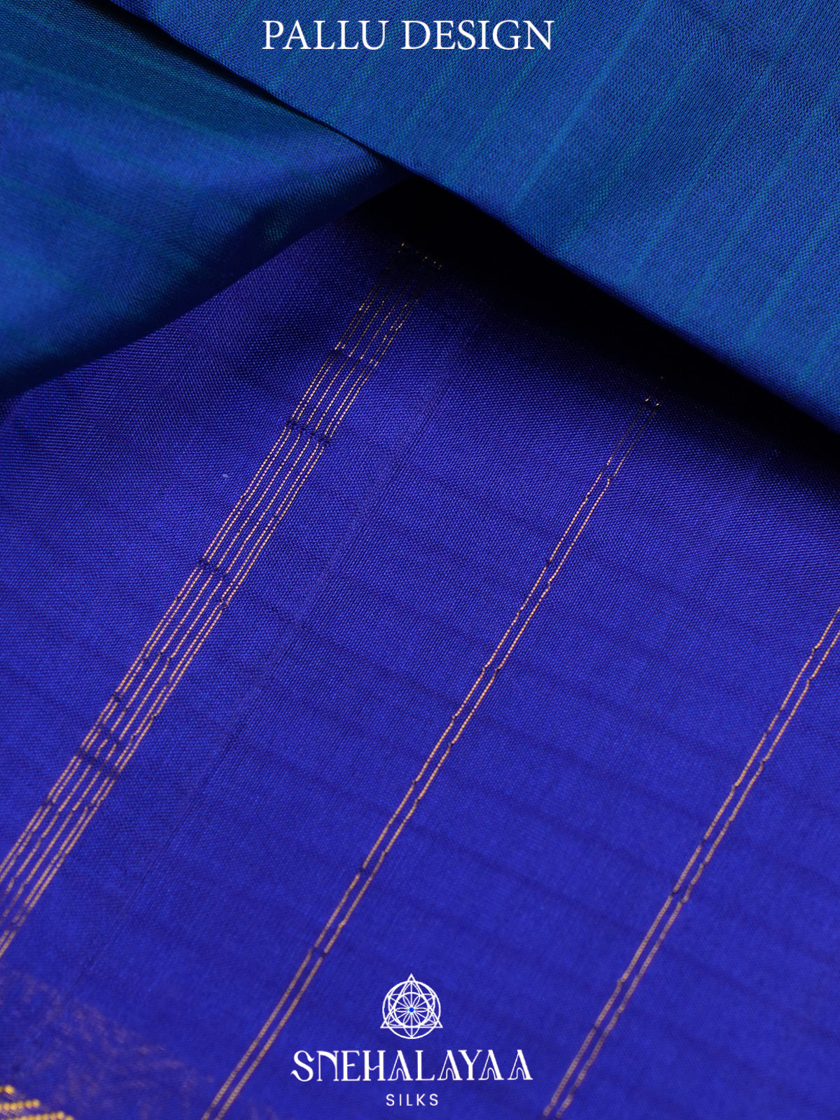 Navy Blue Kanjivaram Silk Saree