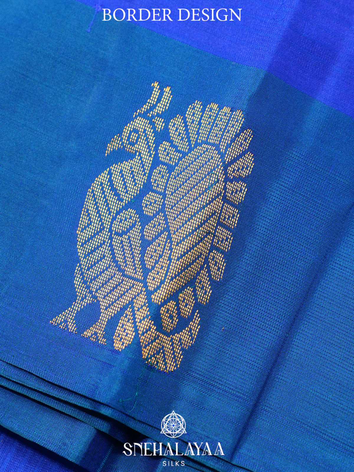 Royal Blue Kanjivaram Silk Saree