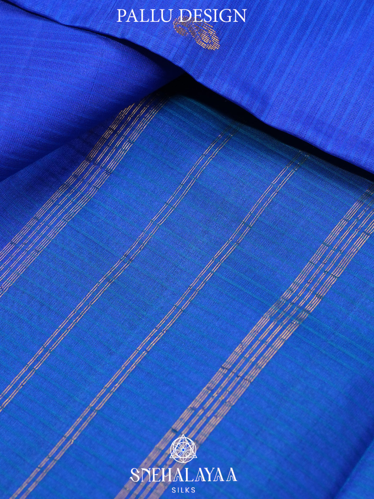 Royal Blue Kanjivaram Silk Saree