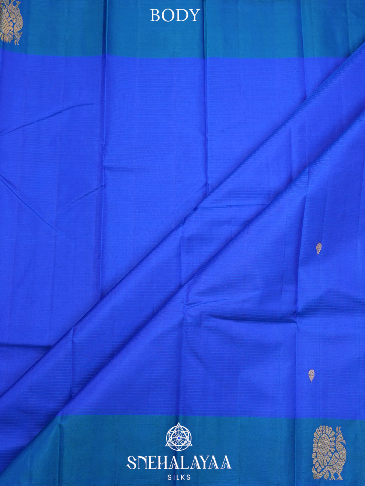 Royal Blue Kanjivaram Silk Saree