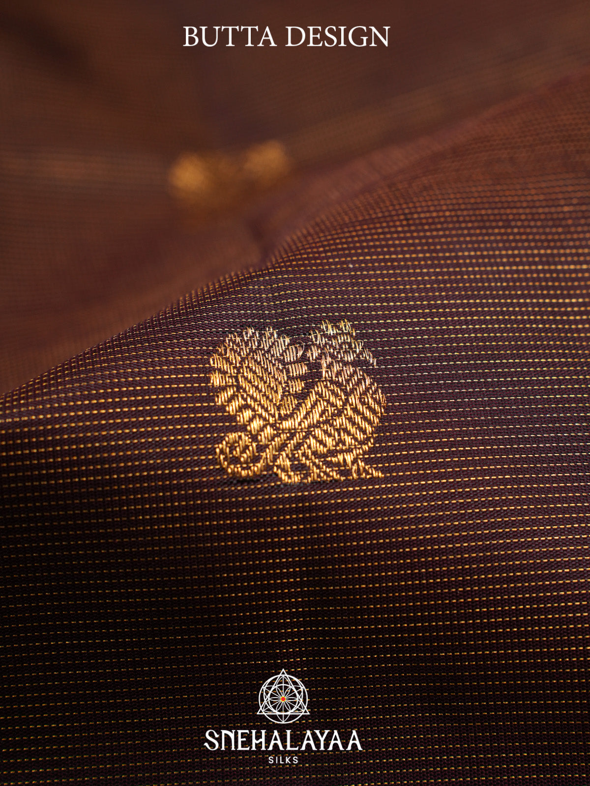 Coffee Brown Kanjivaram Silk Saree