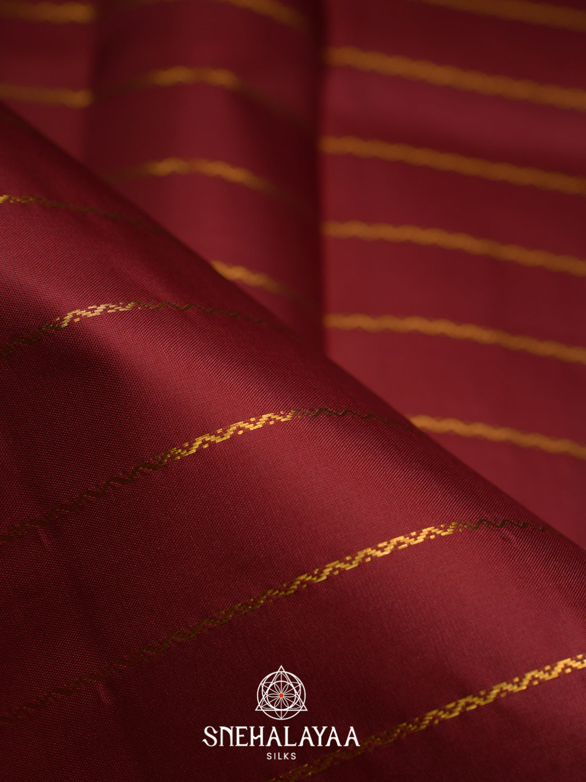 Maroon Kanjivaram Silk Saree