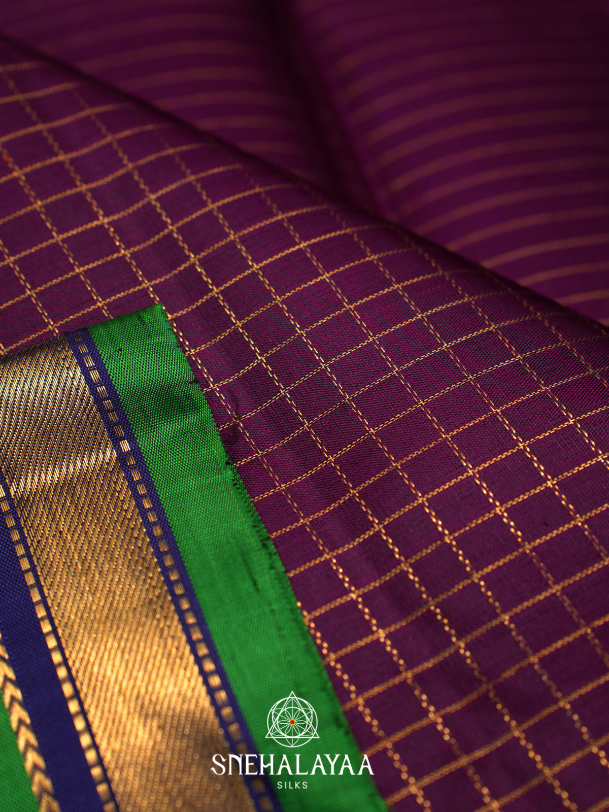 Meganta Kanjivaram Silk Saree