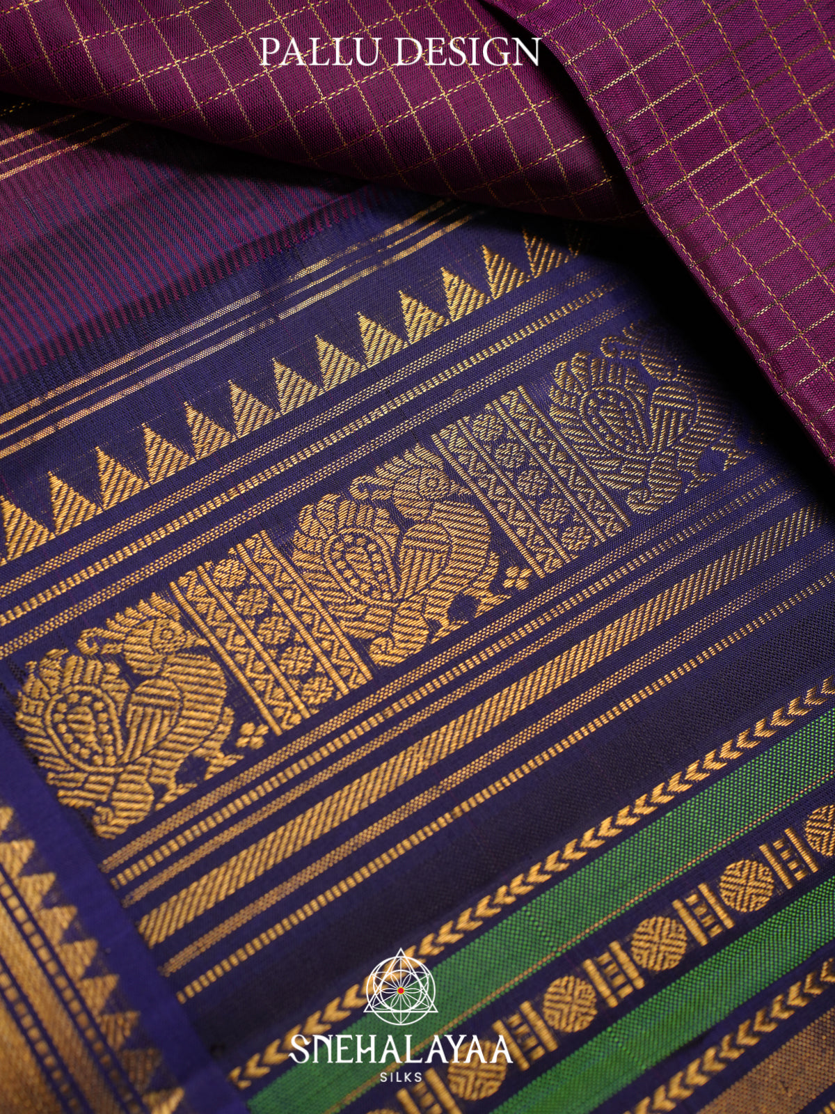 Meganta Kanjivaram Silk Saree