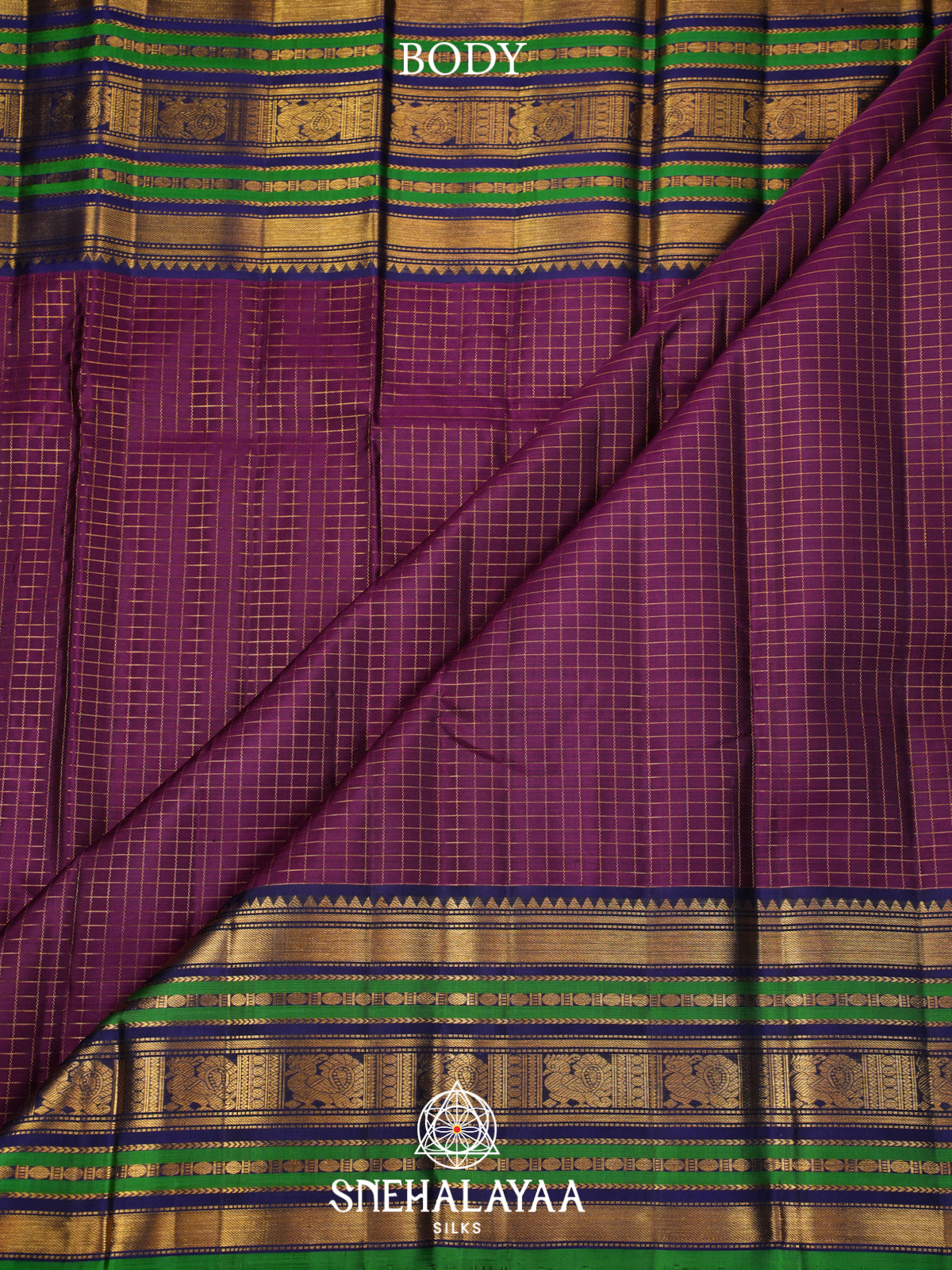 Meganta Kanjivaram Silk Saree