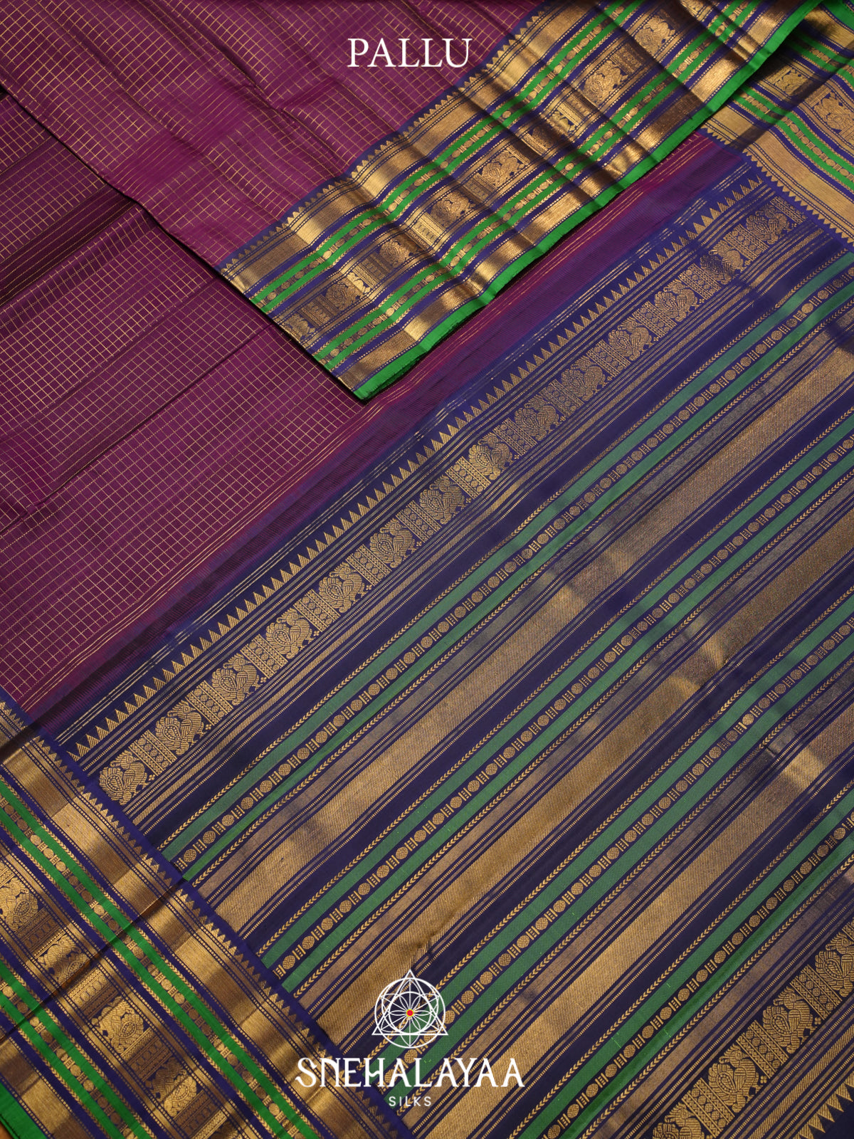 Meganta Kanjivaram Silk Saree