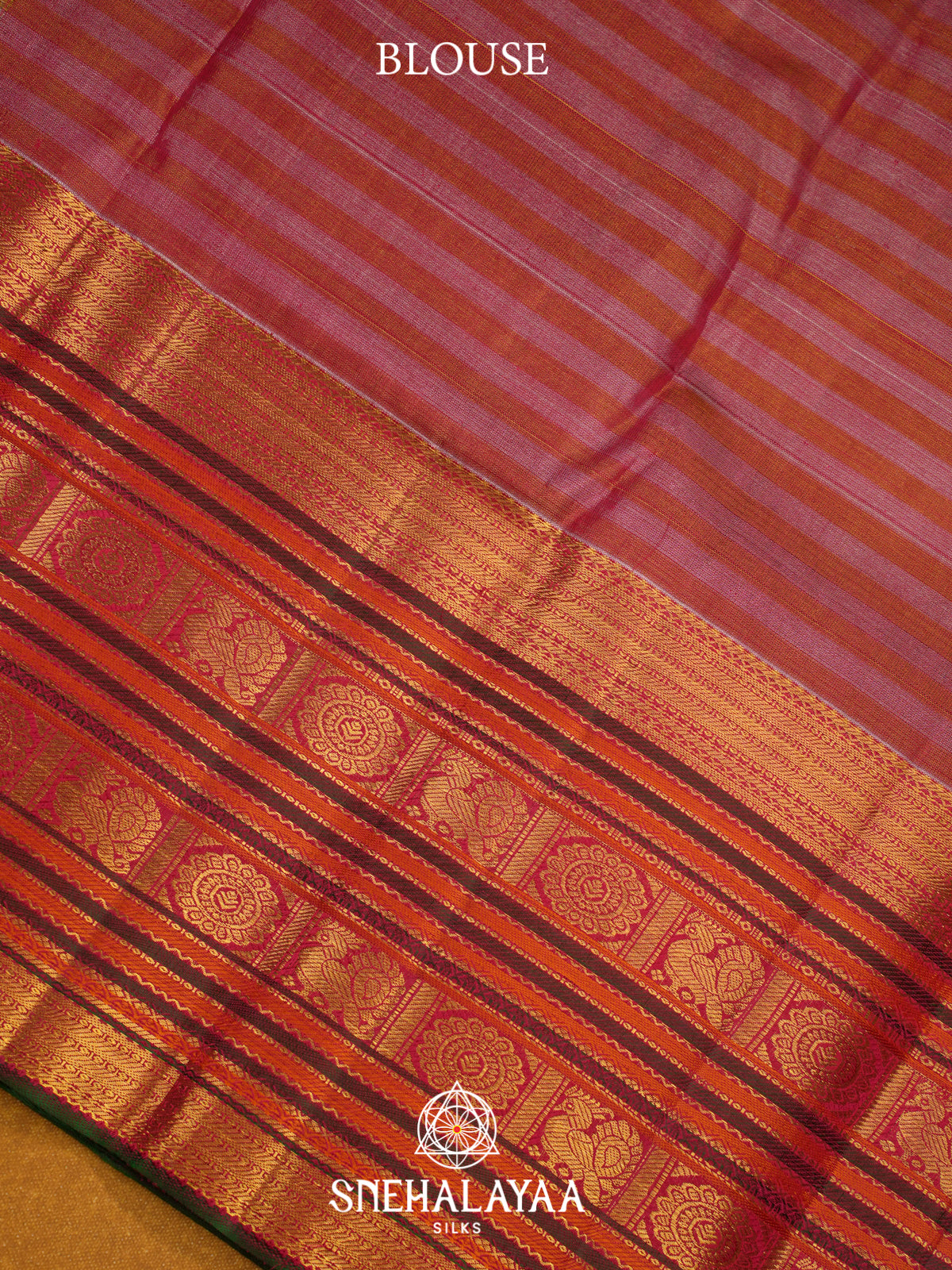 Yellow Kanjivaram Silk Saree