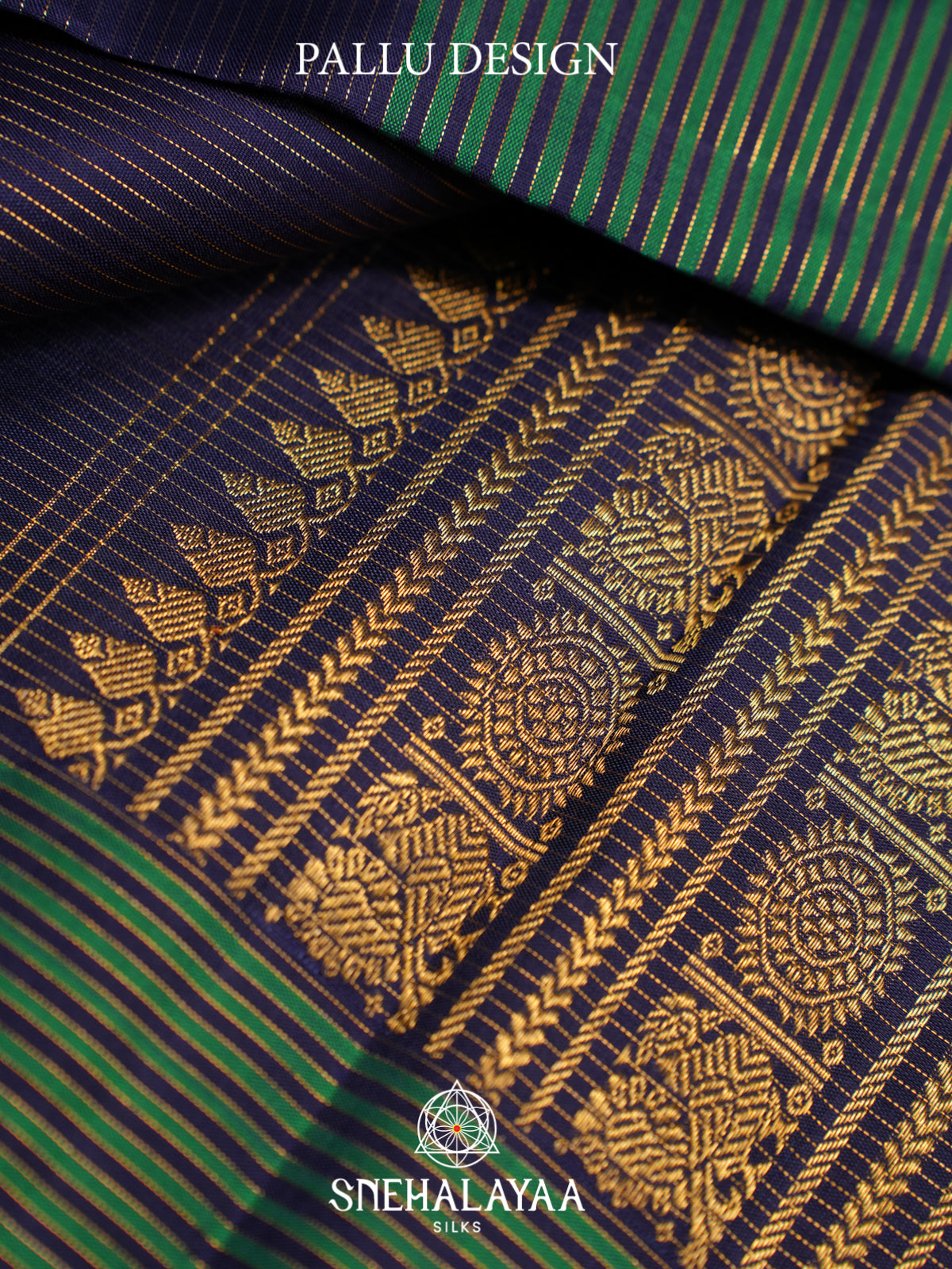 Purple Kanjivaram Silk Saree