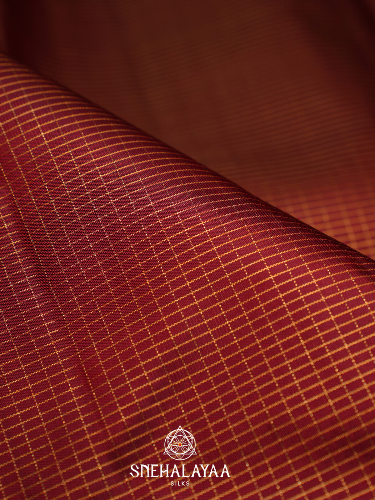 Maroon Kanjivaram Silk Saree
