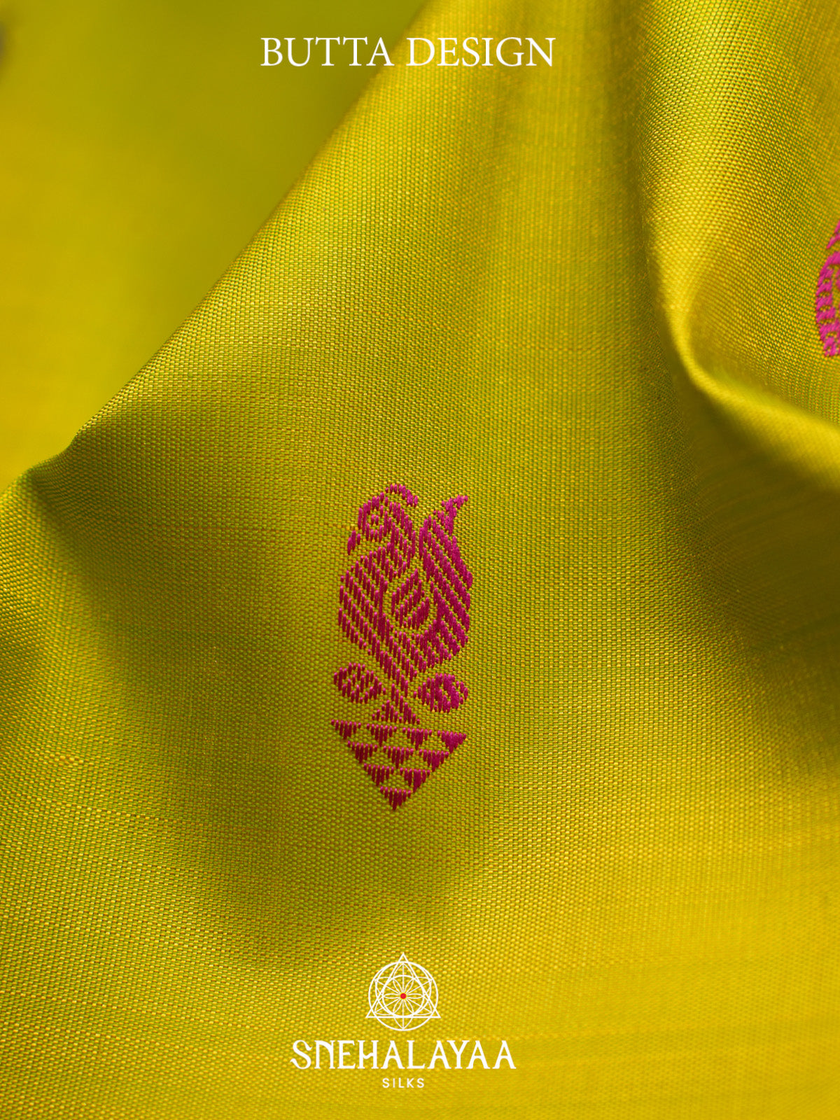 Chartreuse Green Kanjivaram Silk Saree