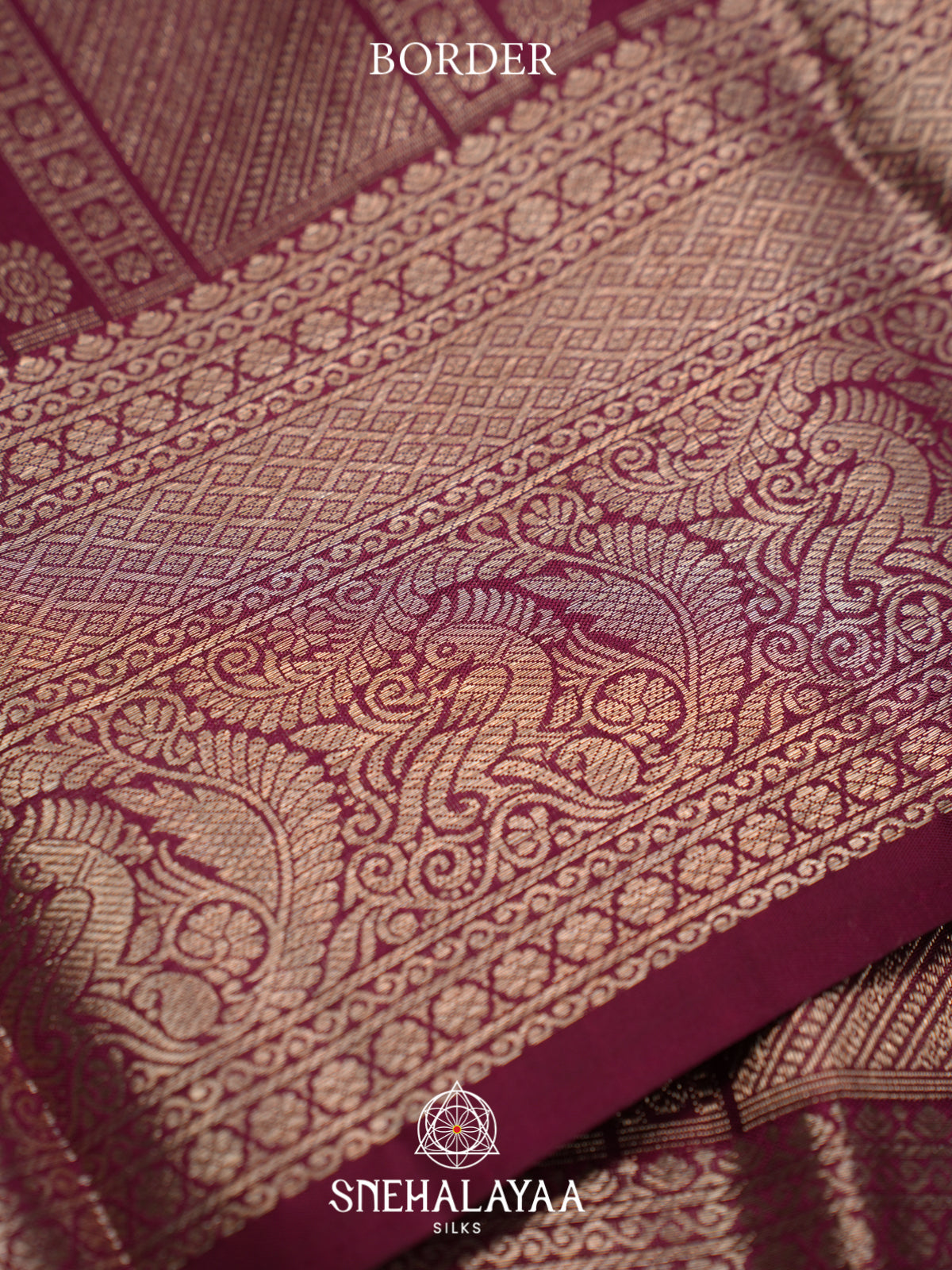 Meganta Kanjivaram Silk Saree