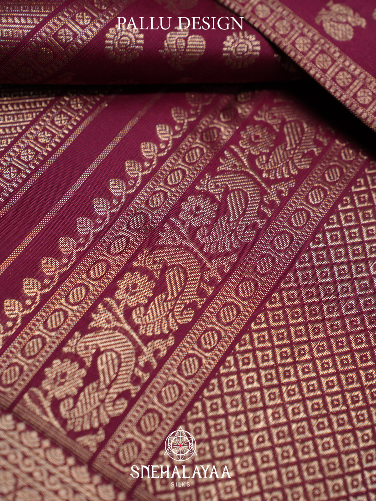 Meganta Kanjivaram Silk Saree