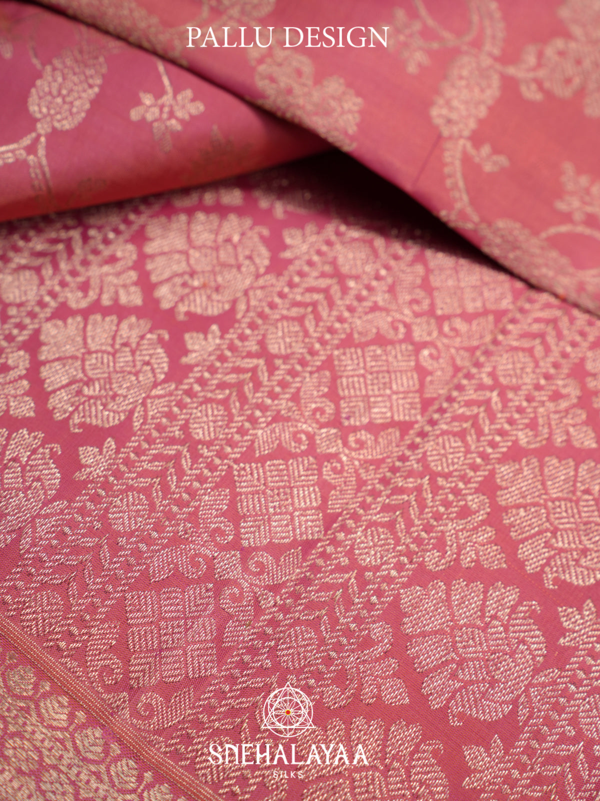Pink Kanjivaram Silk Saree