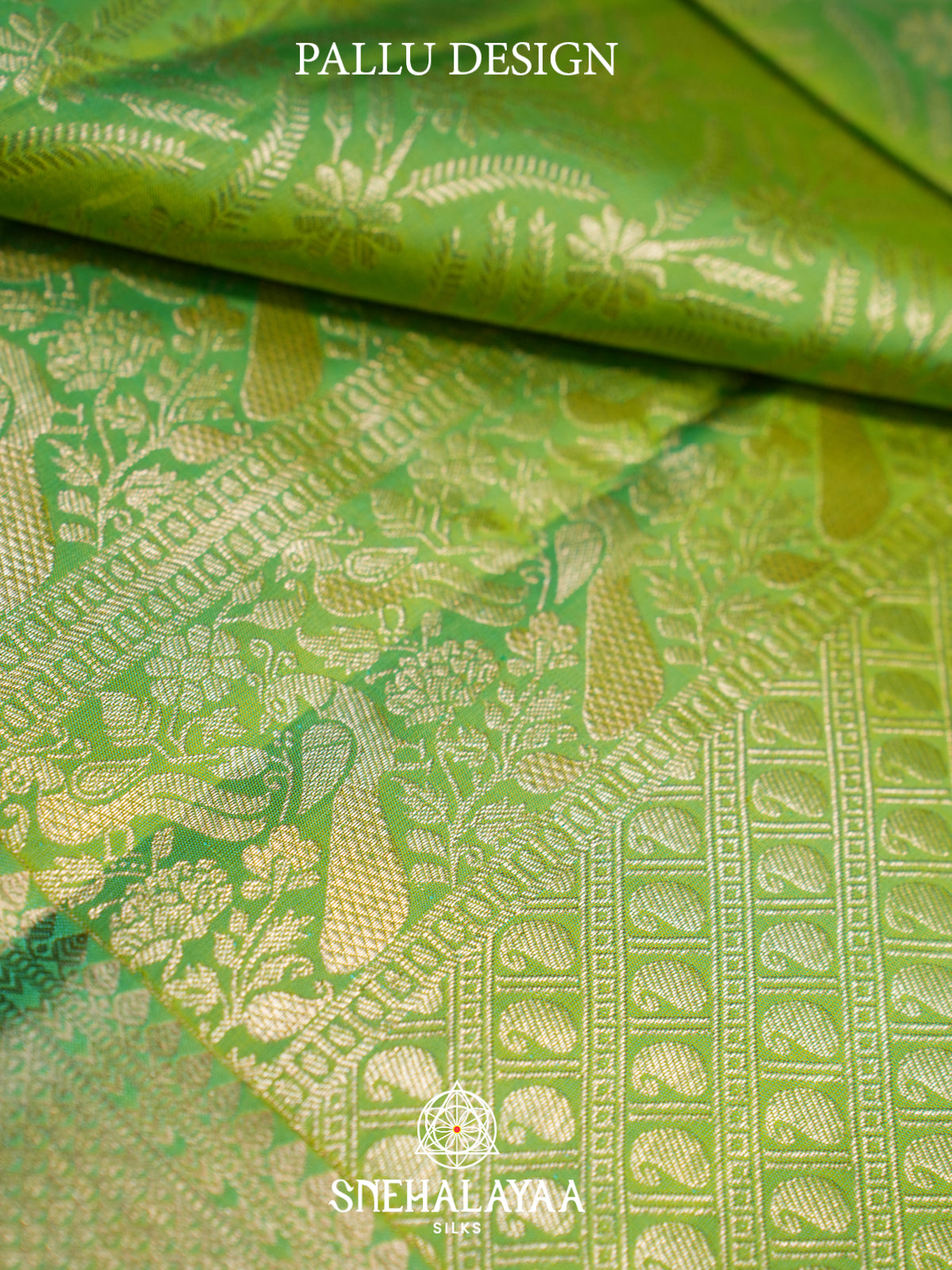 Green Kanjivaram Silk Saree