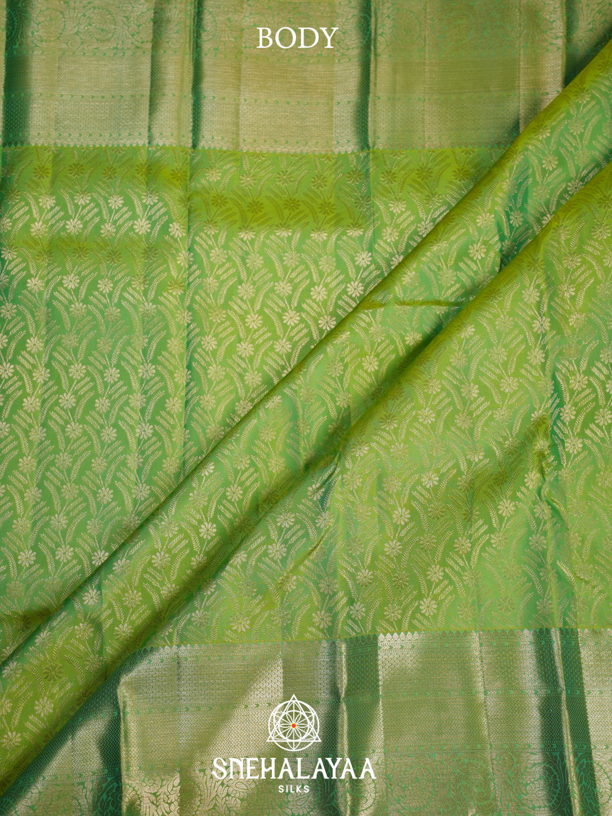Green Kanjivaram Silk Saree