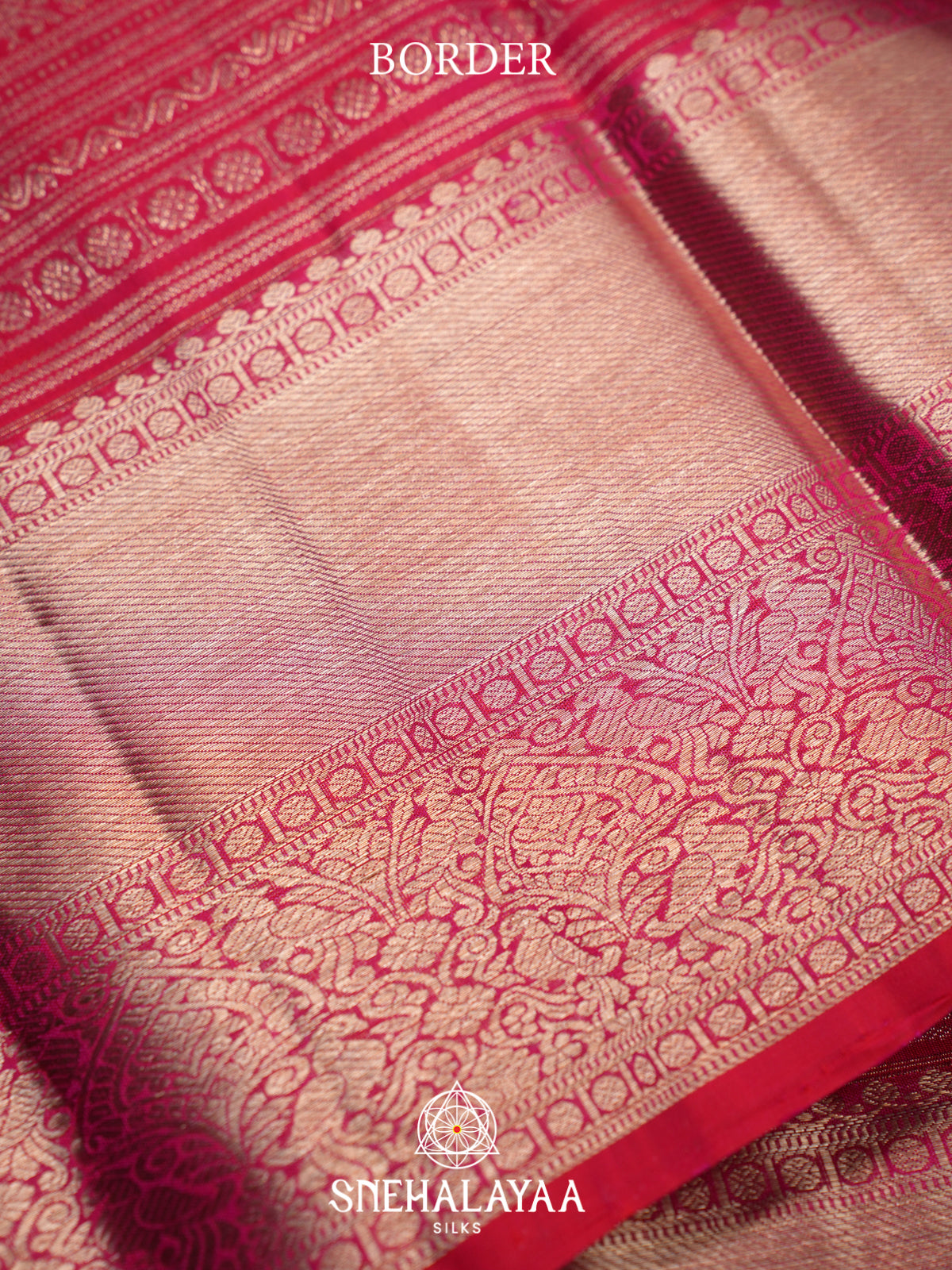 Pink Kanjivaram Silk Saree