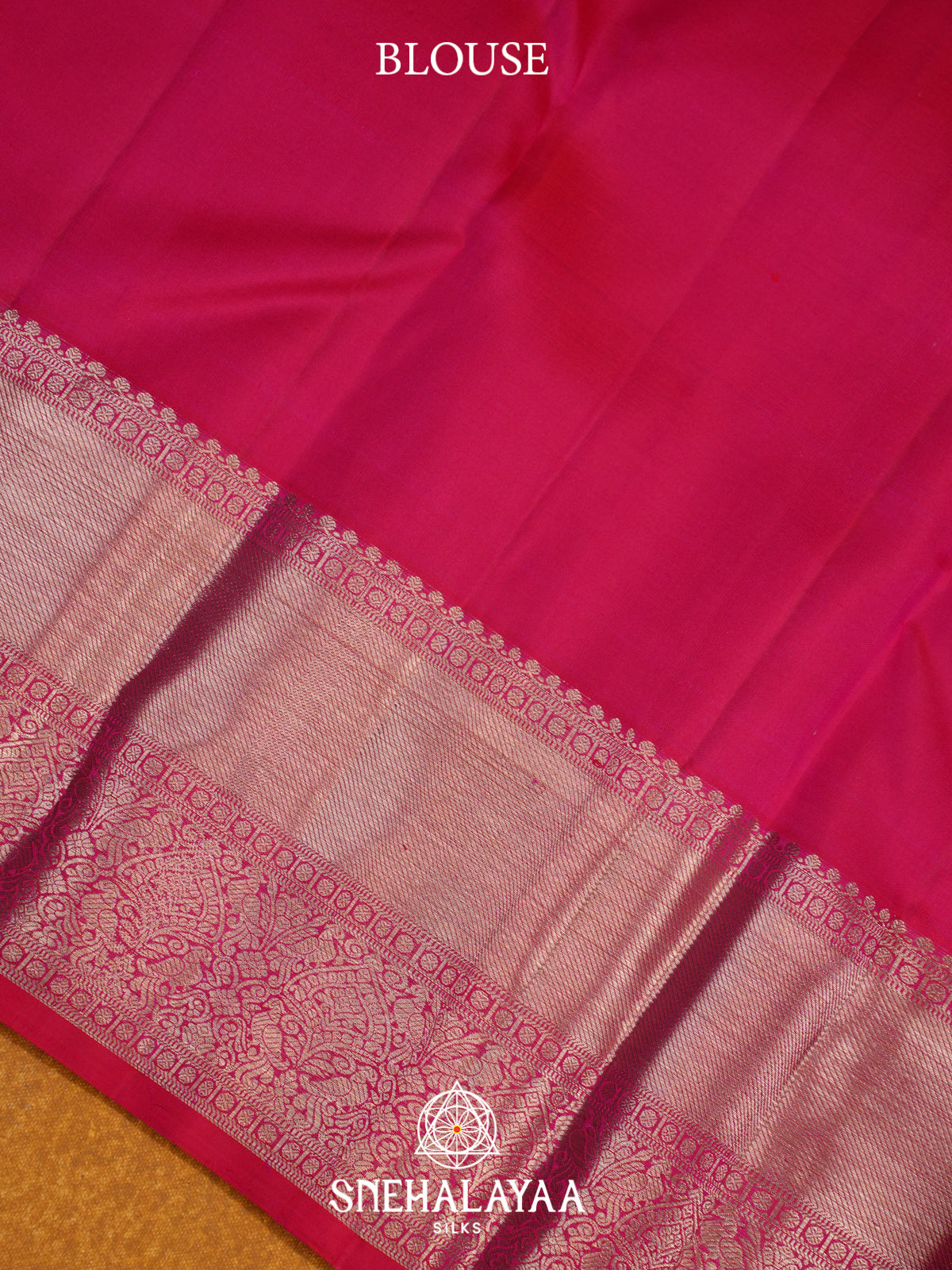 Pink Kanjivaram Silk Saree