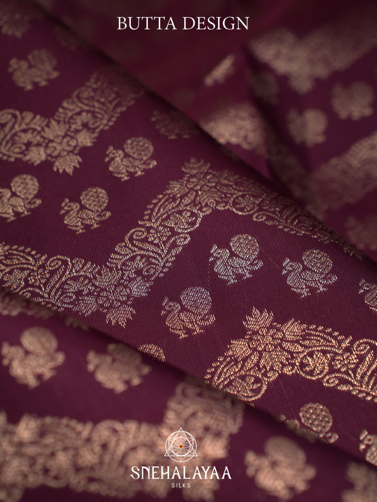 Maroon Kanjivaram Silk Saree