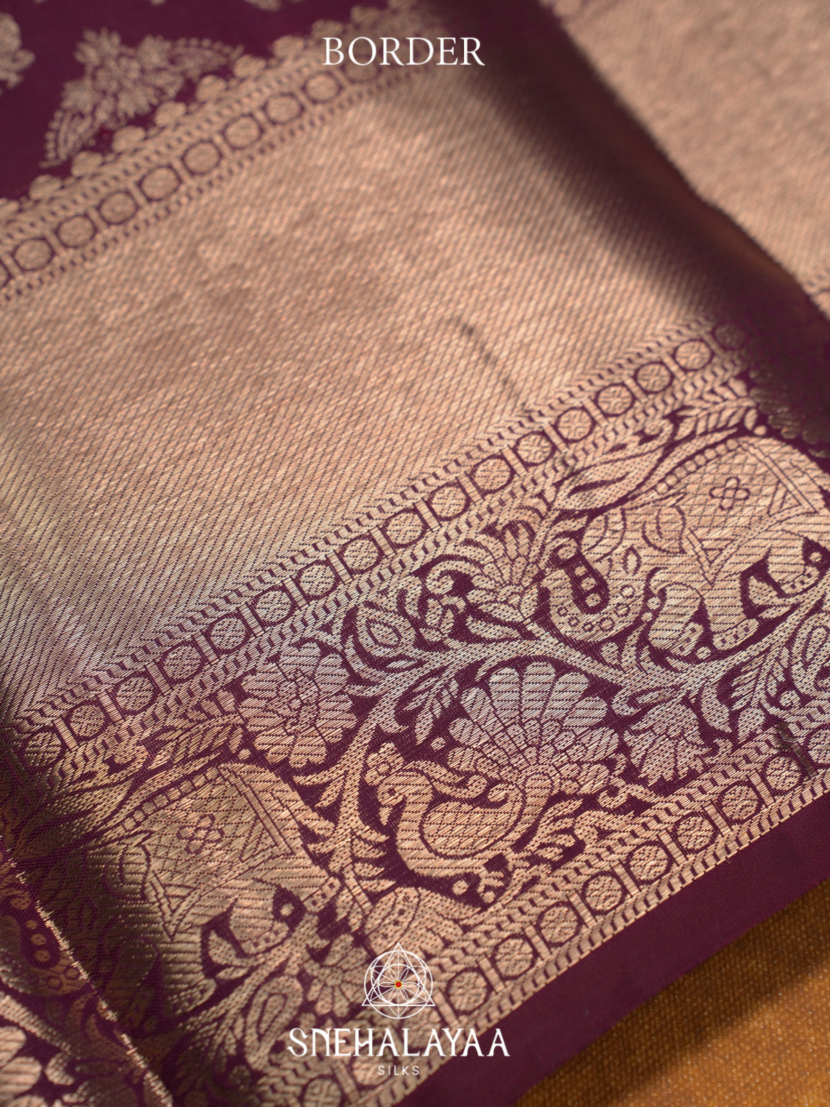 Maroon Kanjivaram Silk Saree