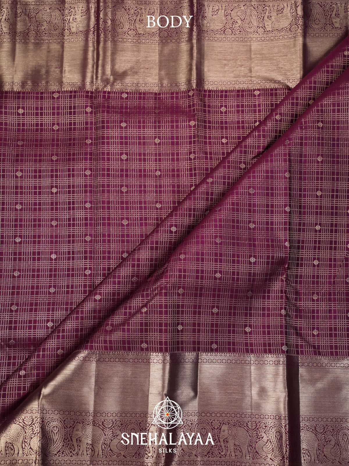 Meganta Kanjivaram Silk Saree