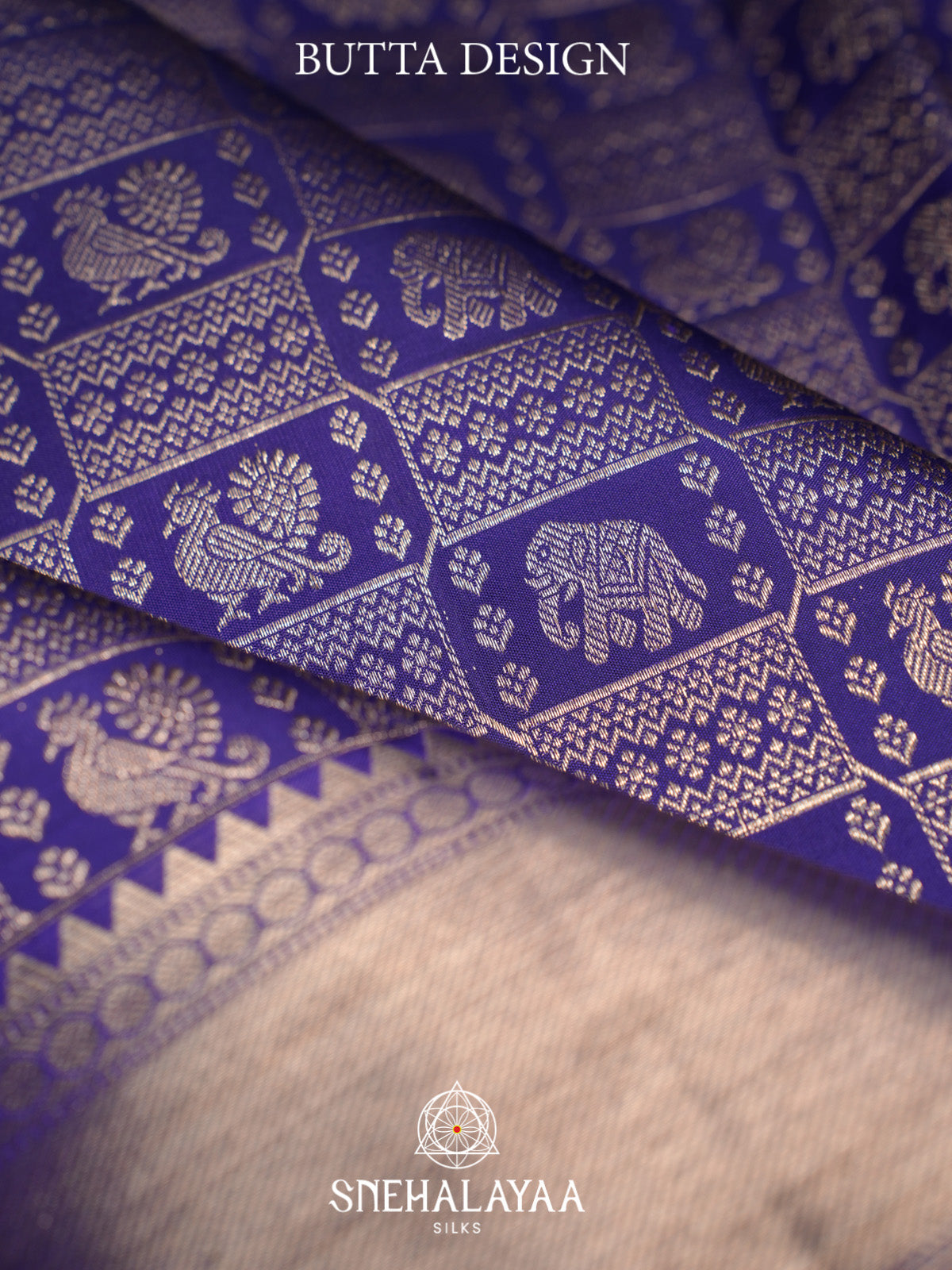 Purple Kanjivaram Silk Saree