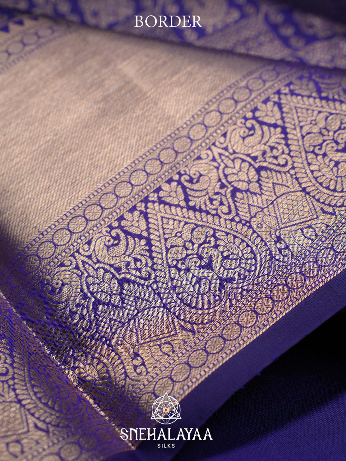 Purple Kanjivaram Silk Saree