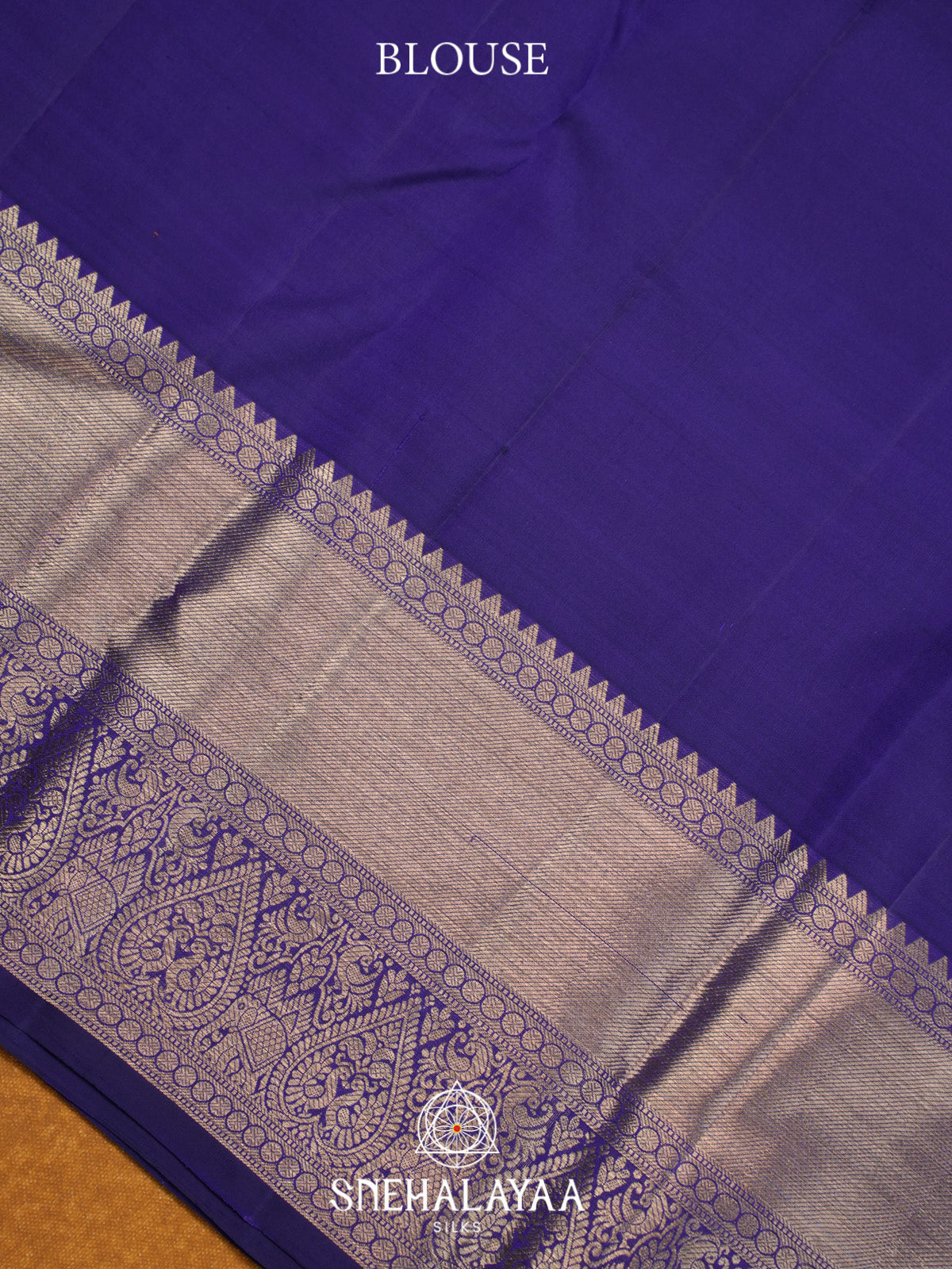 Purple Kanjivaram Silk Saree