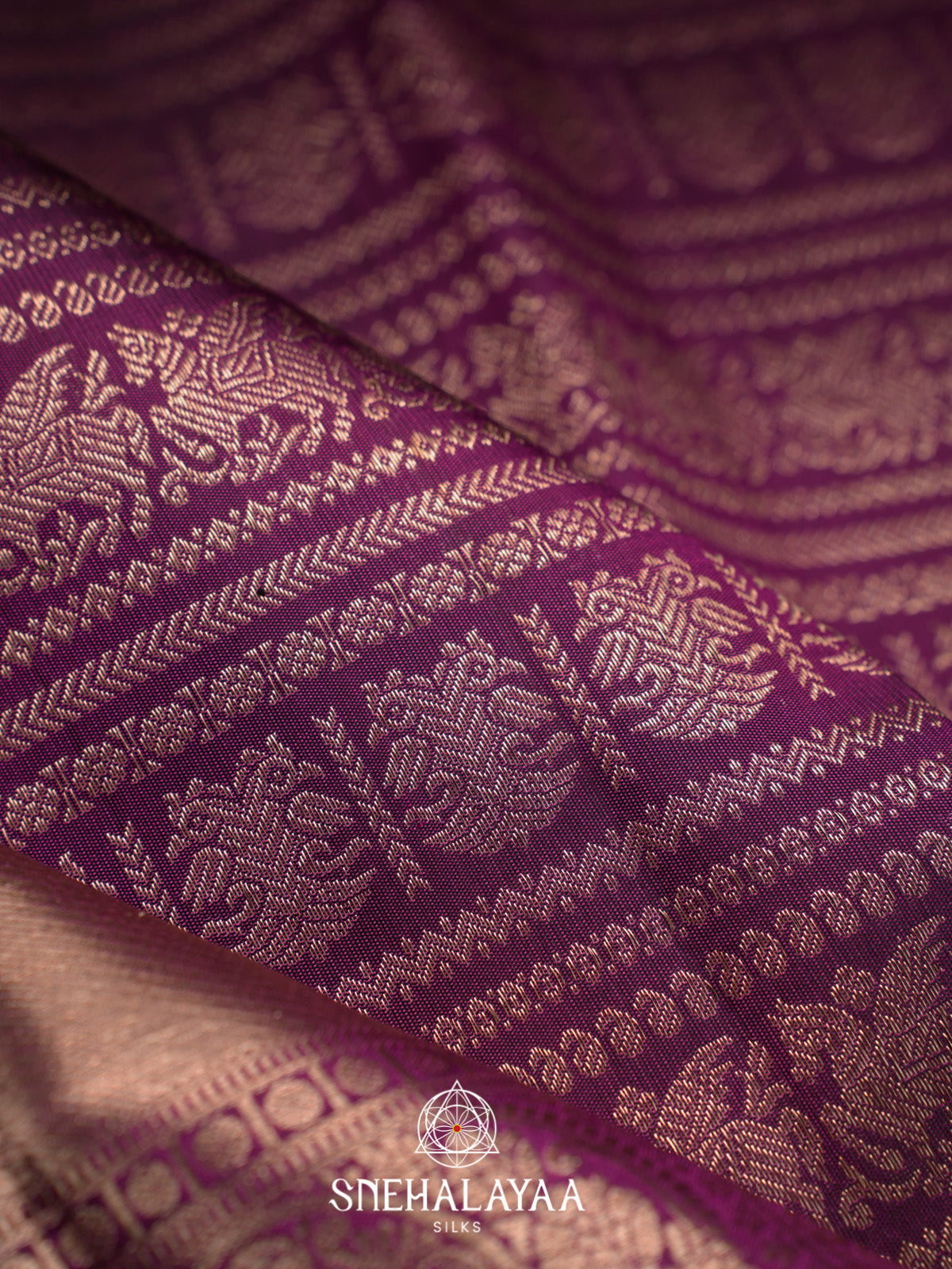 Meganta Kanjivaram Silk Saree